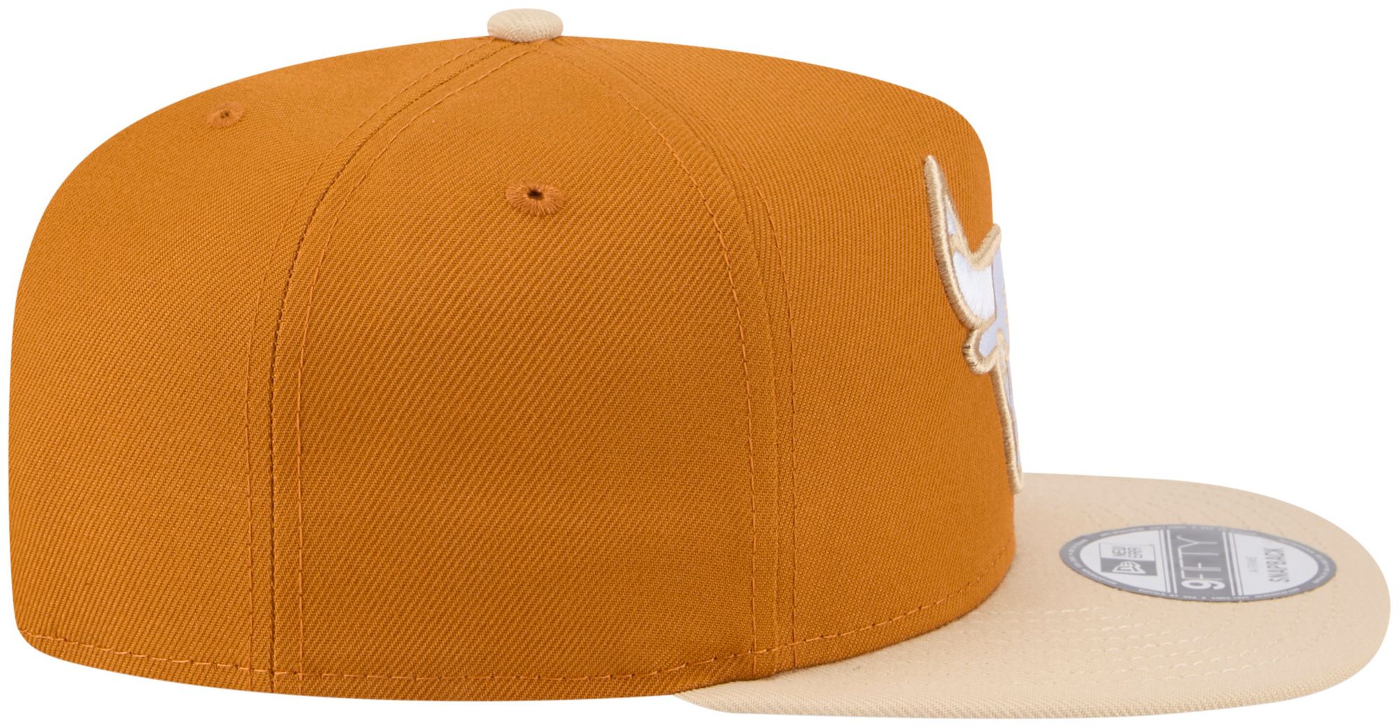 New Era Adult Chicago Bulls Brown Two Tone 9Fifty A-Frame Adjustable Hat product image