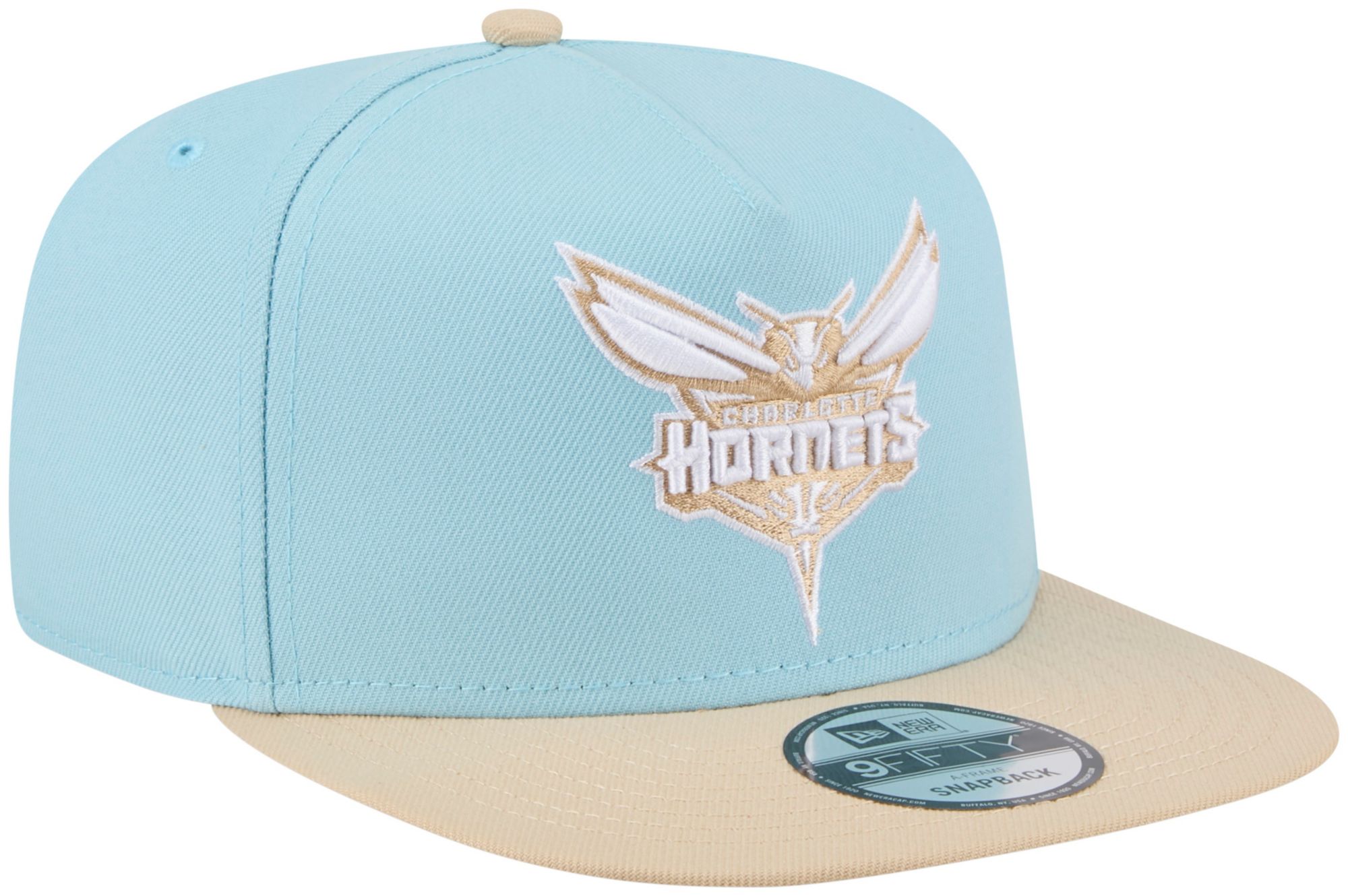 New Era Adult Charlotte Hornets Blue Two Tone 9Fifty A-Frame Adjustable Hat product image