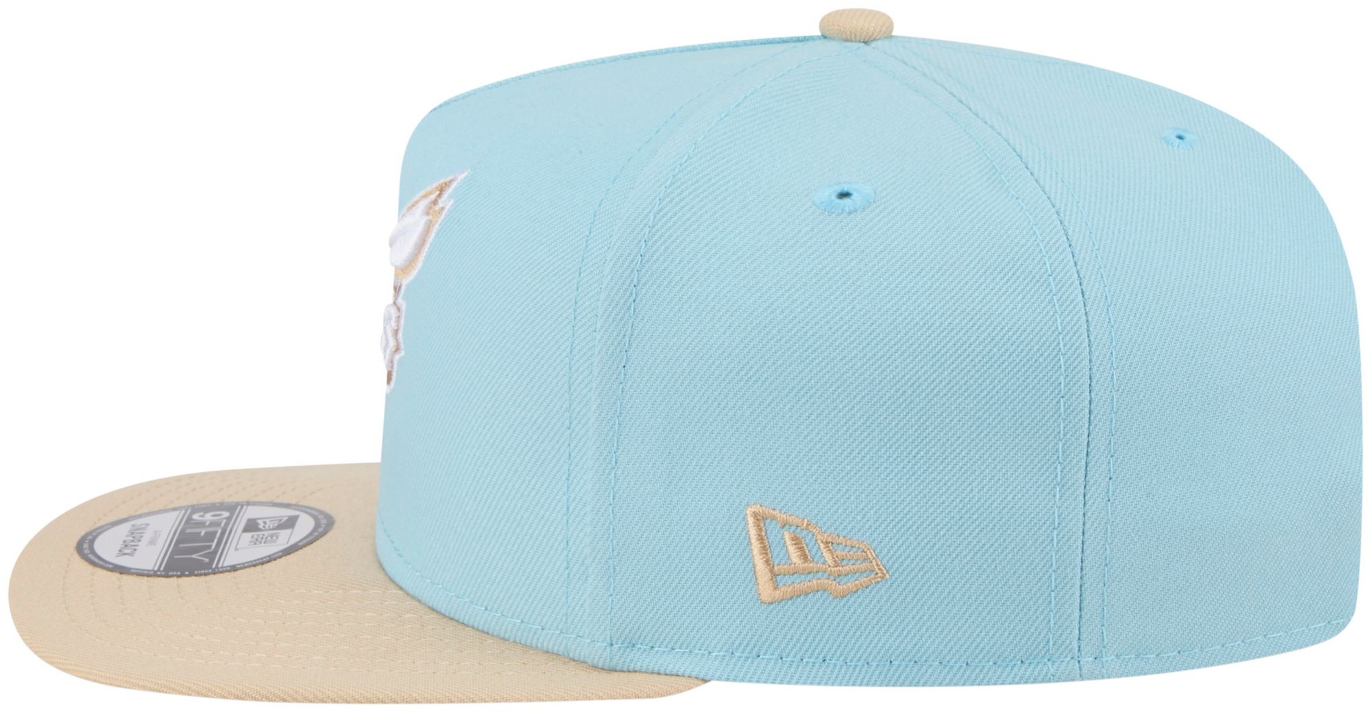 New Era Adult Charlotte Hornets Blue Two Tone 9Fifty A-Frame Adjustable Hat product image
