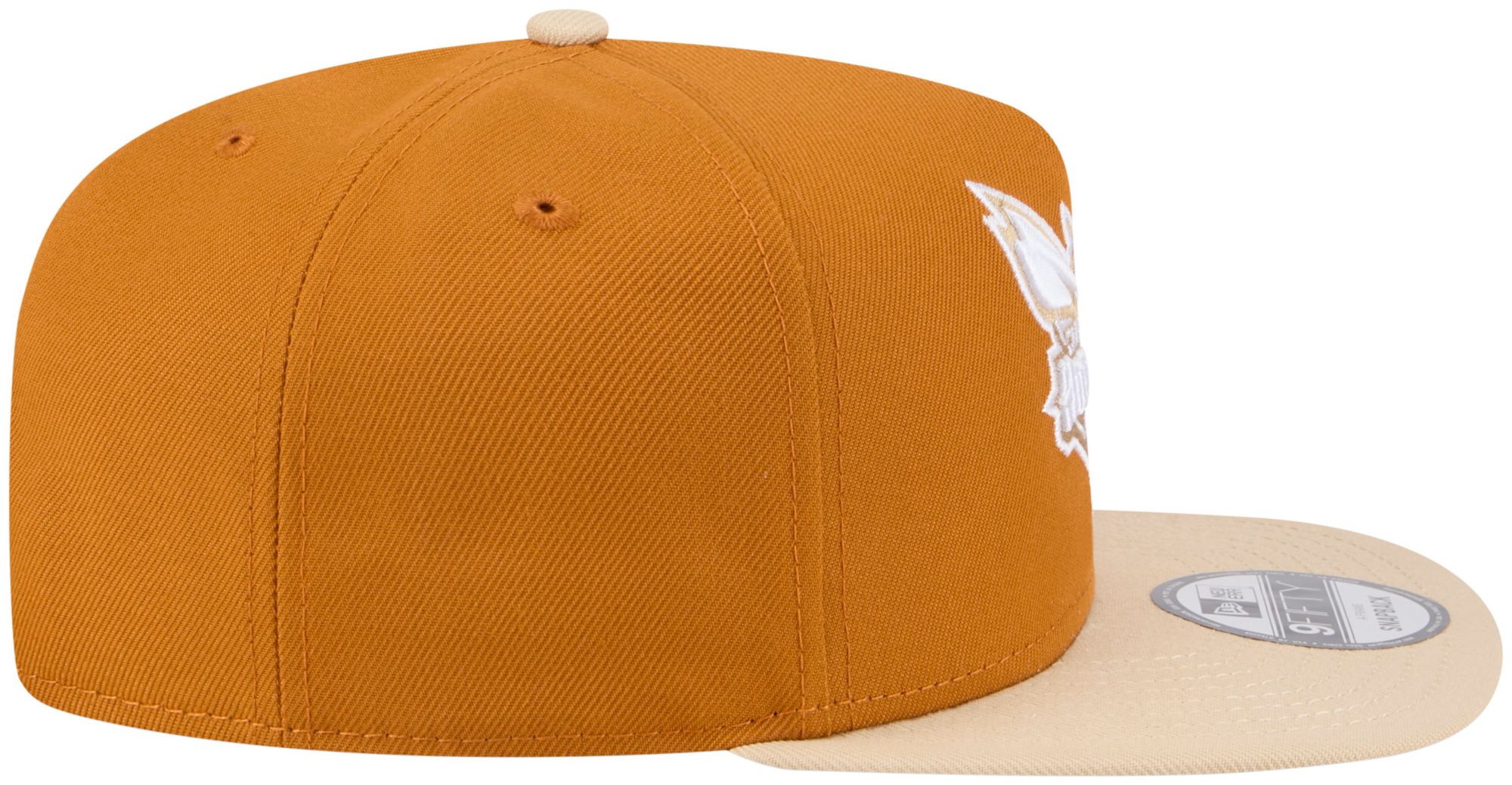 New Era Adult Charlotte Hornets Brown Two Tone 9Fifty A-Frame Adjustable Hat product image