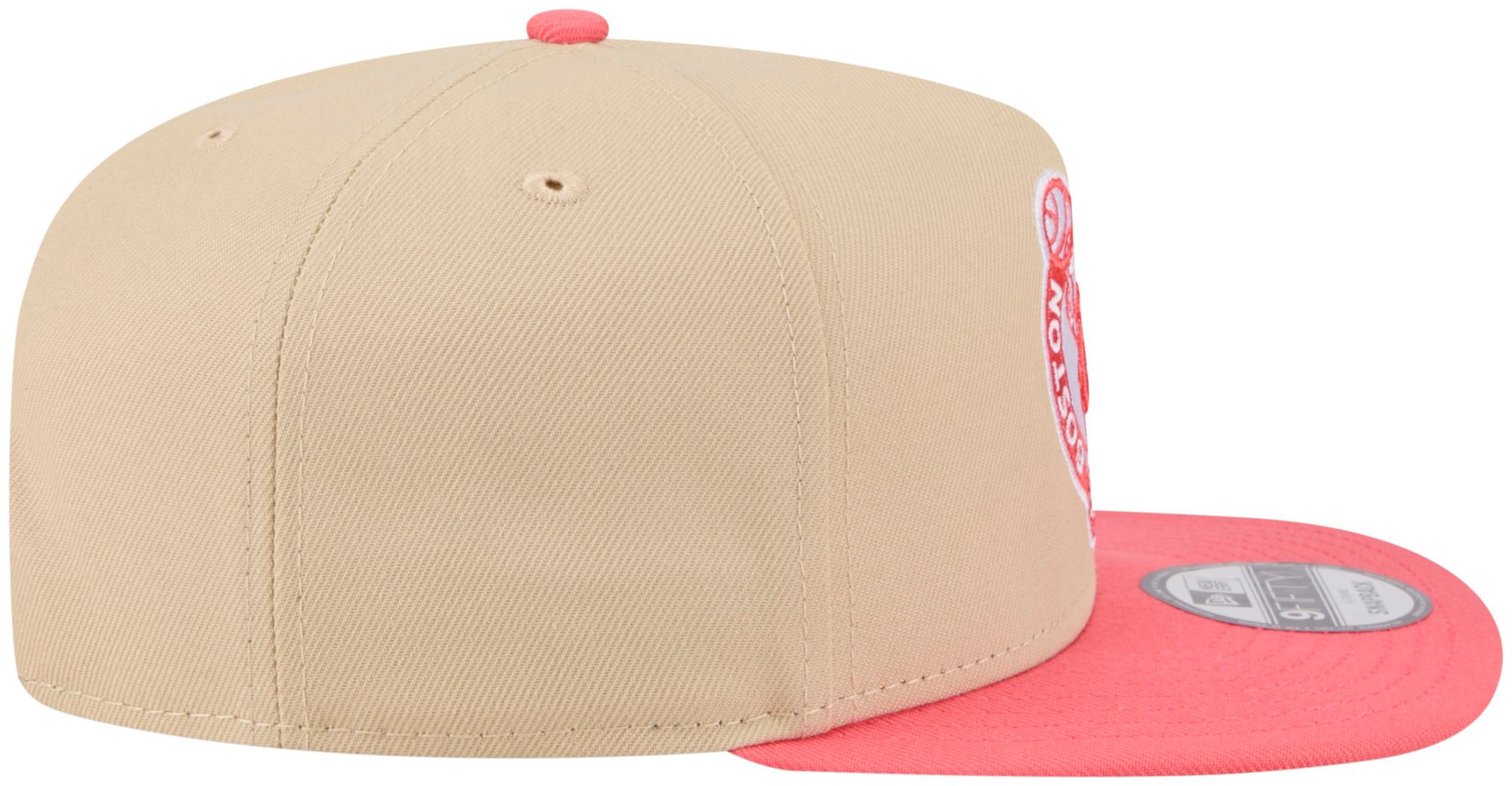 New Era Adult Boston Celtics Tan Two Tone 9Fifty A-Frame Adjustable Hat product image