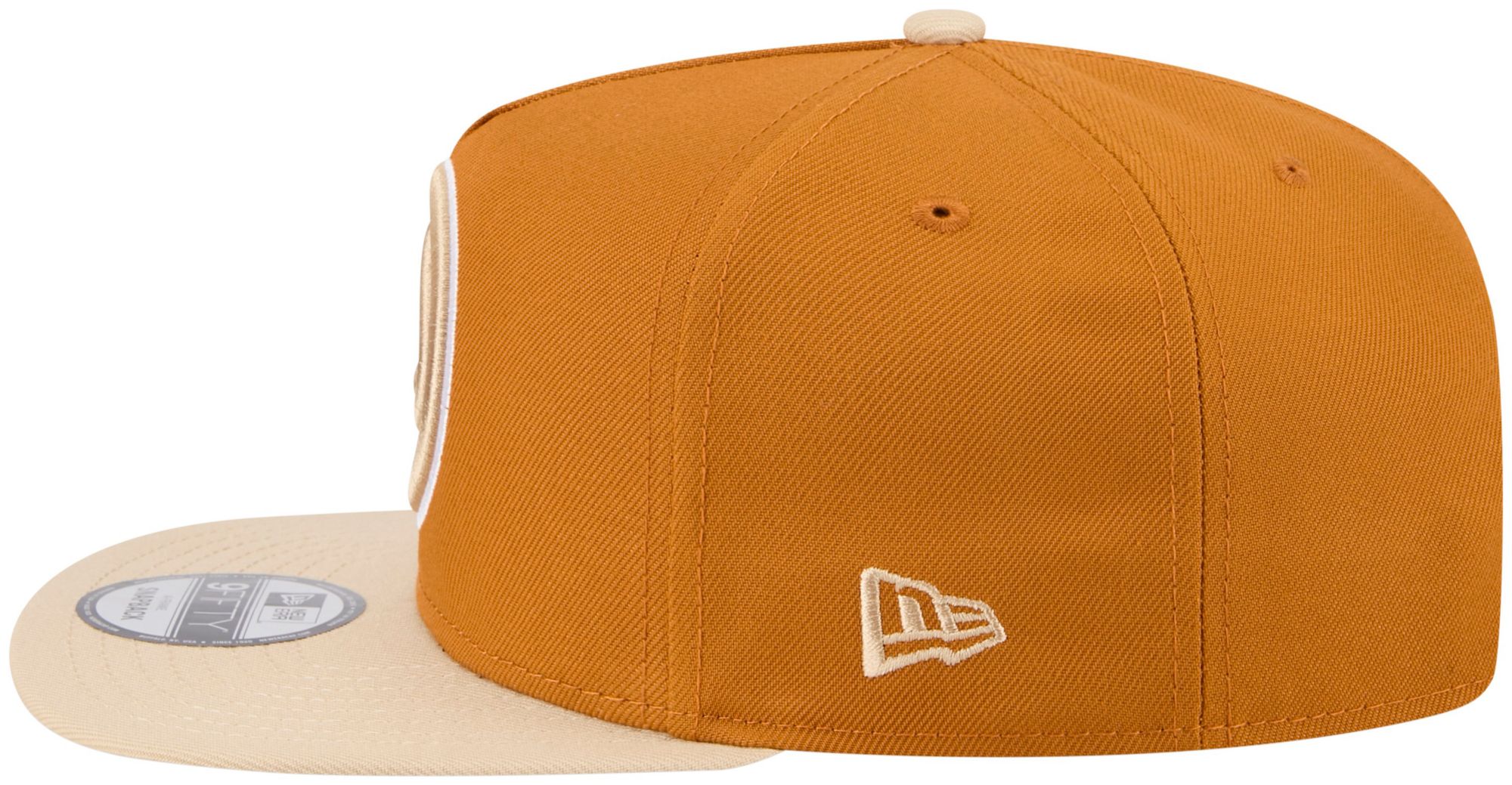 New Era Adult Atlanta Hawks Brown Two Tone 9Fifty A-Frame Adjustable Hat product image