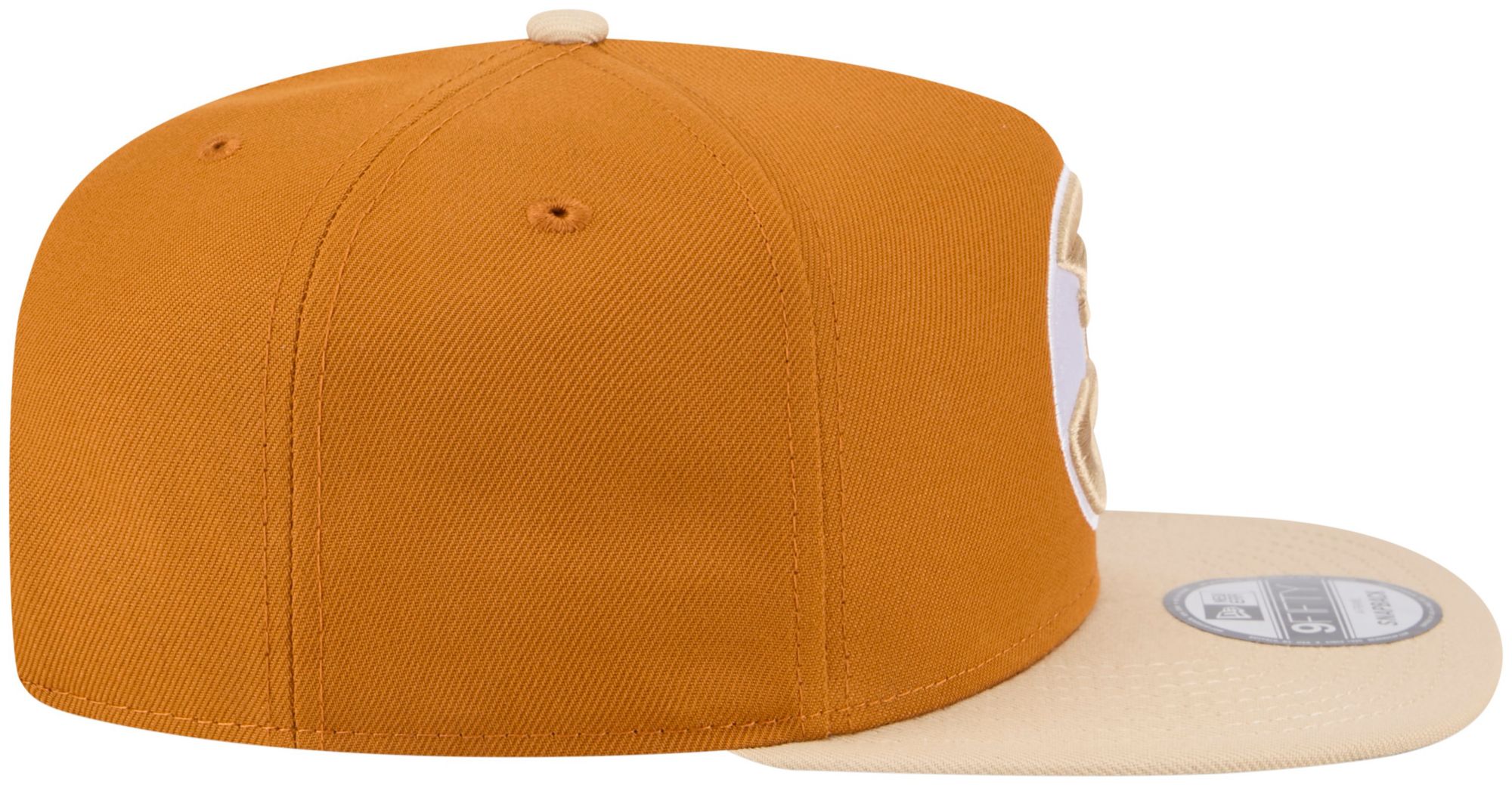 New Era Adult Atlanta Hawks Brown Two Tone 9Fifty A-Frame Adjustable Hat product image