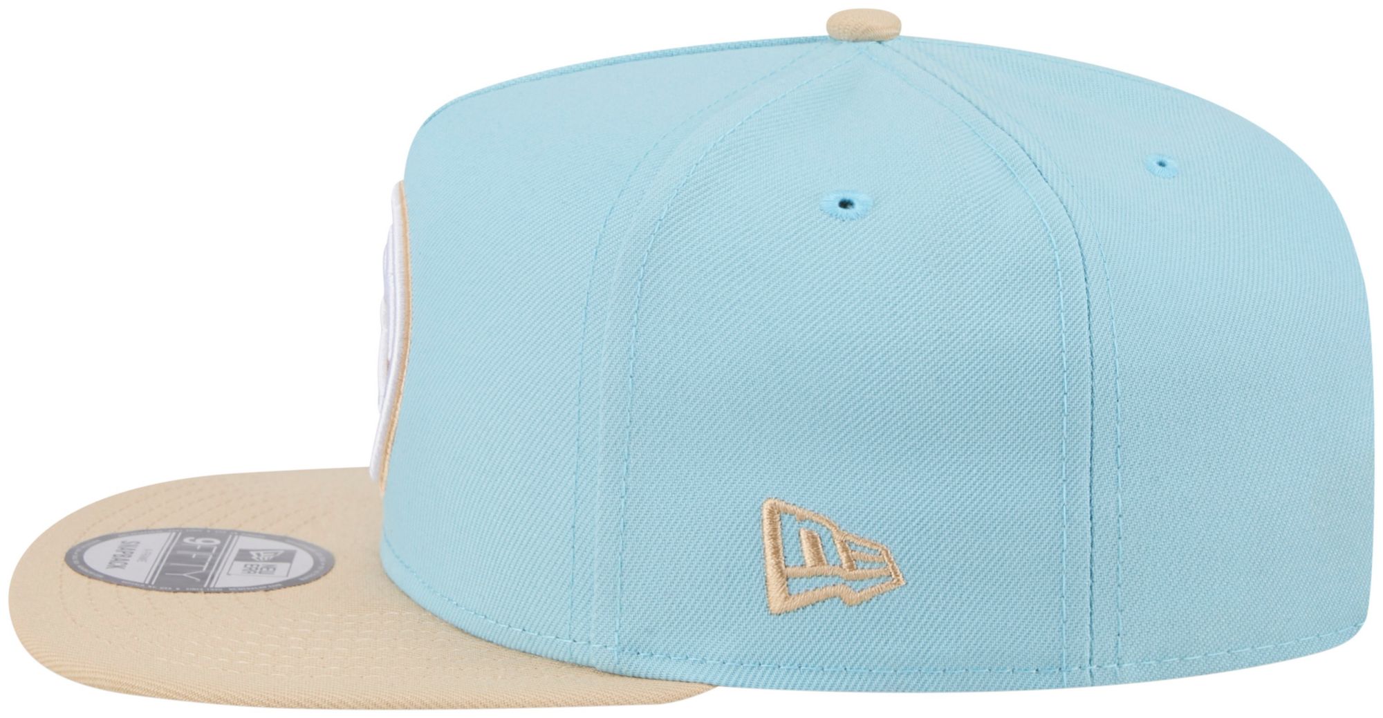 New Era Adult Denver Nuggets Blue Two Tone 9Fifty A-Frame Adjustable Hat product image