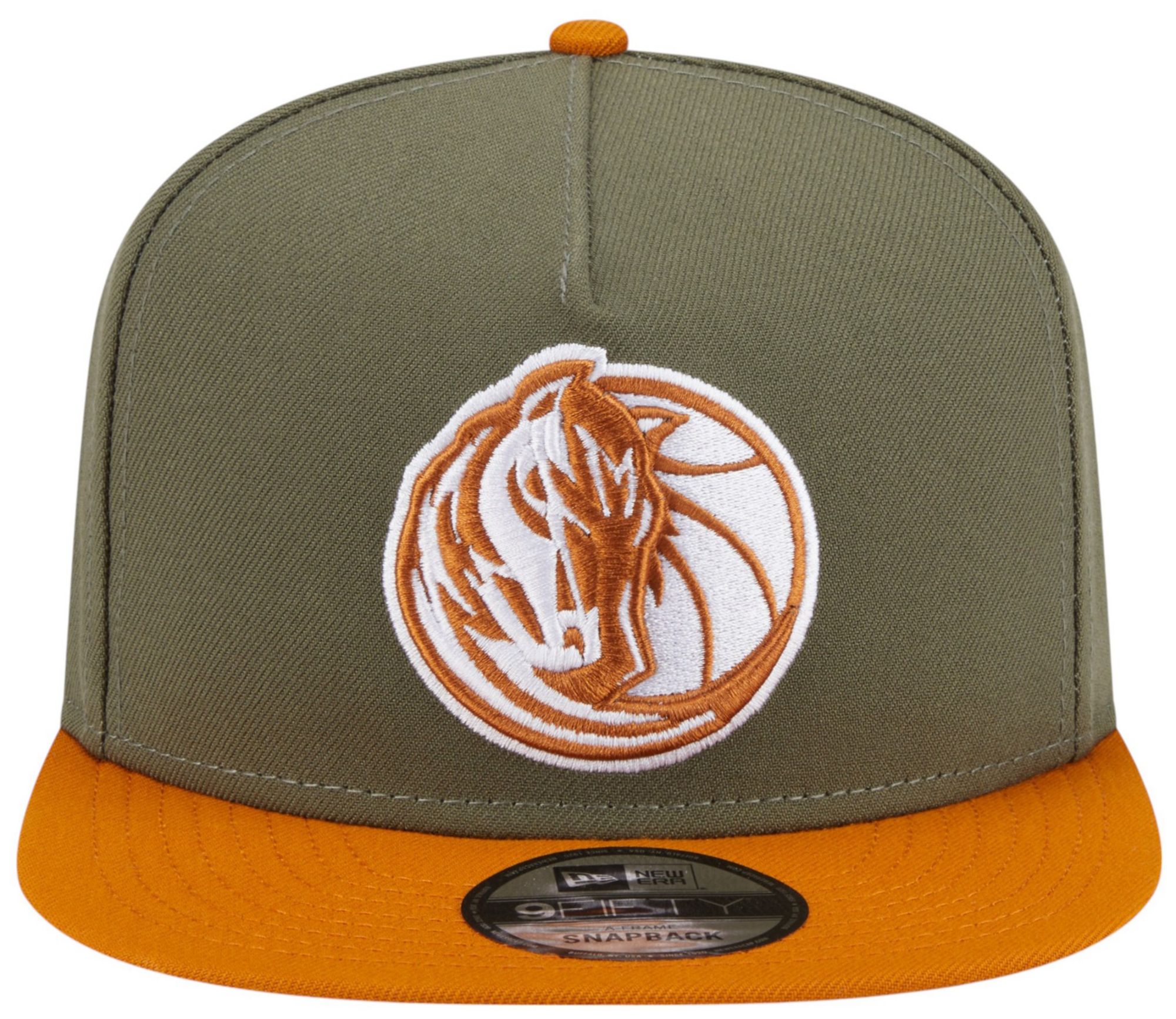 New Era Adult Dallas Mavericks Green Two Tone 9Fifty A-Frame Adjustable Hat product image