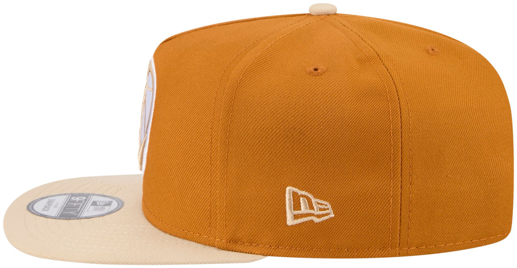 New Era Adult Dallas Mavericks Brown Two Tone 9Fifty A-Frame Adjustable Hat product image