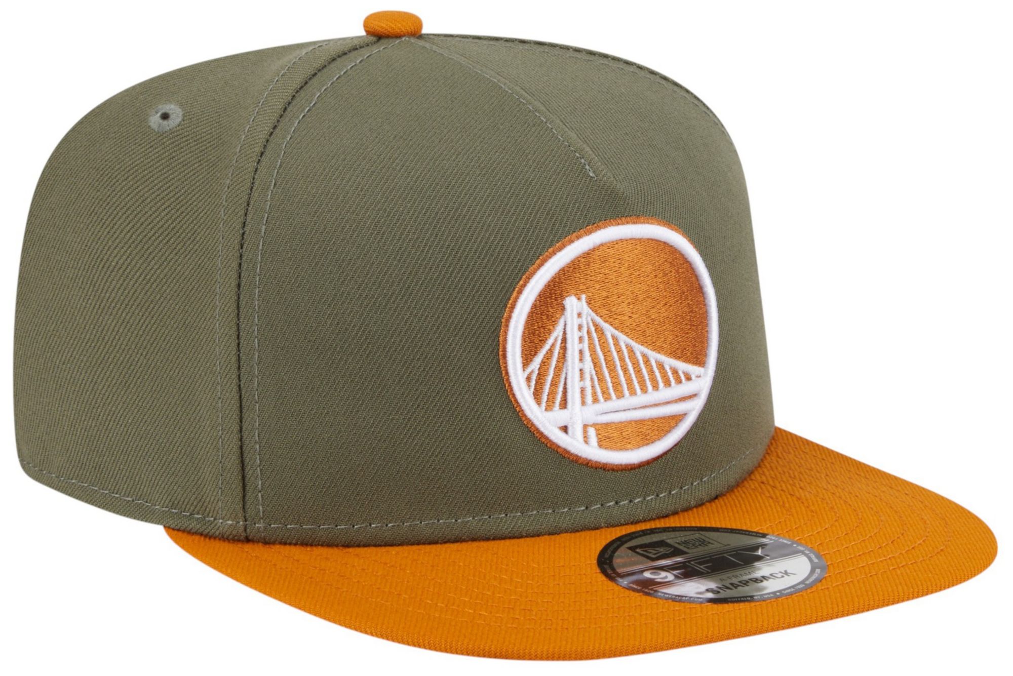 New Era Adult Golden State Warriors Green Two Tone 9Fifty A-Frame Adjustable Hat product image