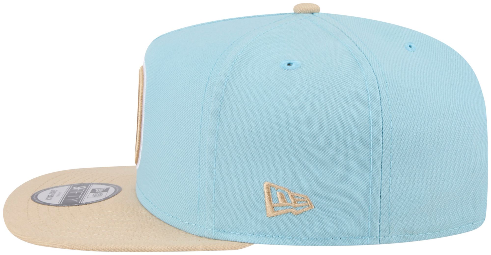 New Era Adult Detroit Pistons Blue Two Tone 9Fifty A-Frame Adjustable Hat product image