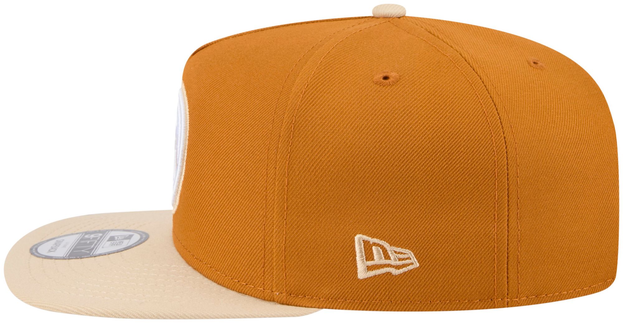 New Era Adult Denver Nuggets Brown Two Tone 9Fifty A-Frame Adjustable Hat product image