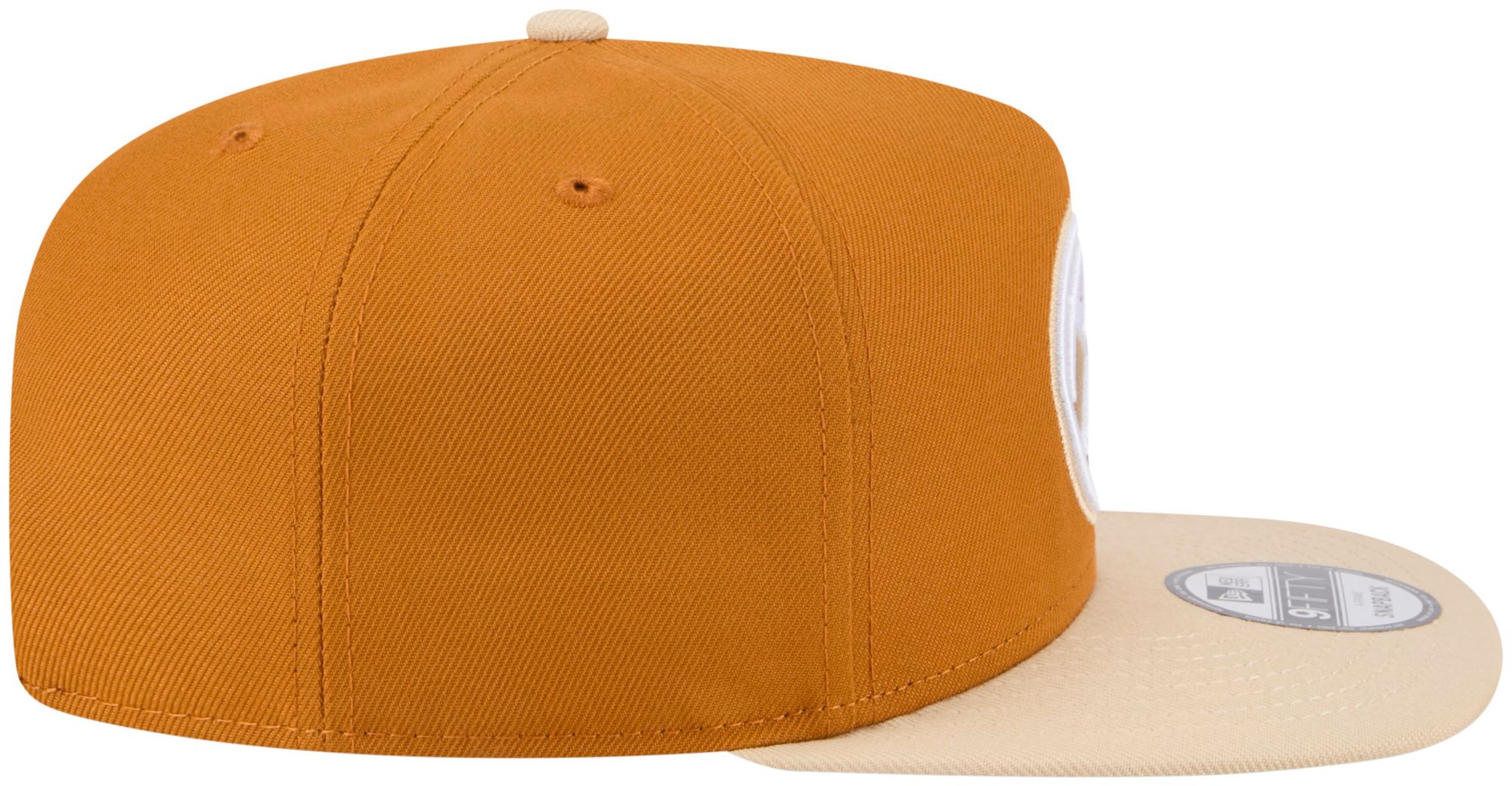 New Era Adult Denver Nuggets Brown Two Tone 9Fifty A-Frame Adjustable Hat product image