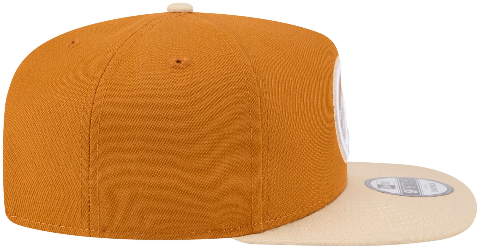 New Era Adult Golden State Warriors Brown Two Tone 9Fifty A-Frame Adjustable Hat product image