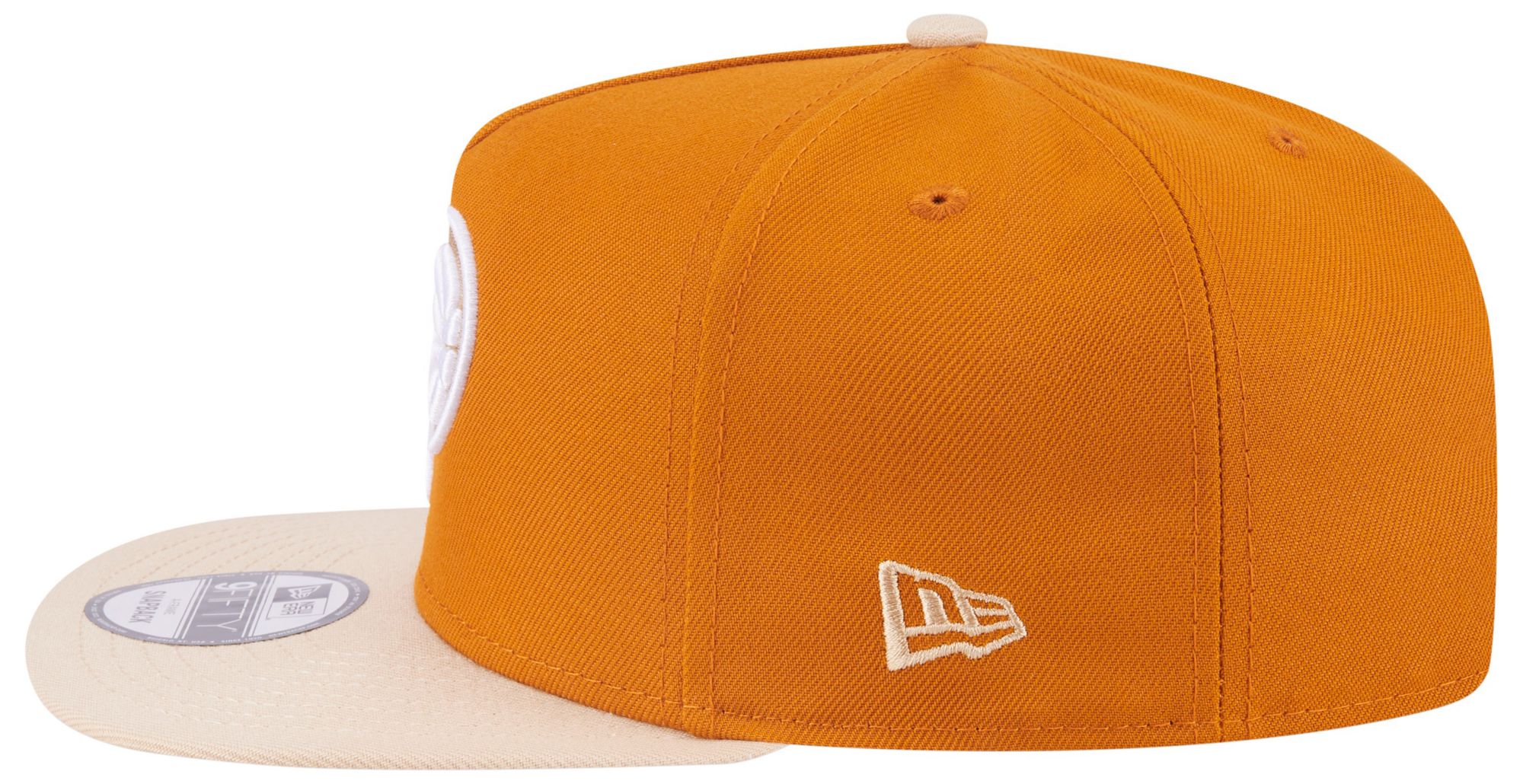 New Era Adult Indiana Pacers Brown Two Tone 9Fifty A-Frame Adjustable Hat product image
