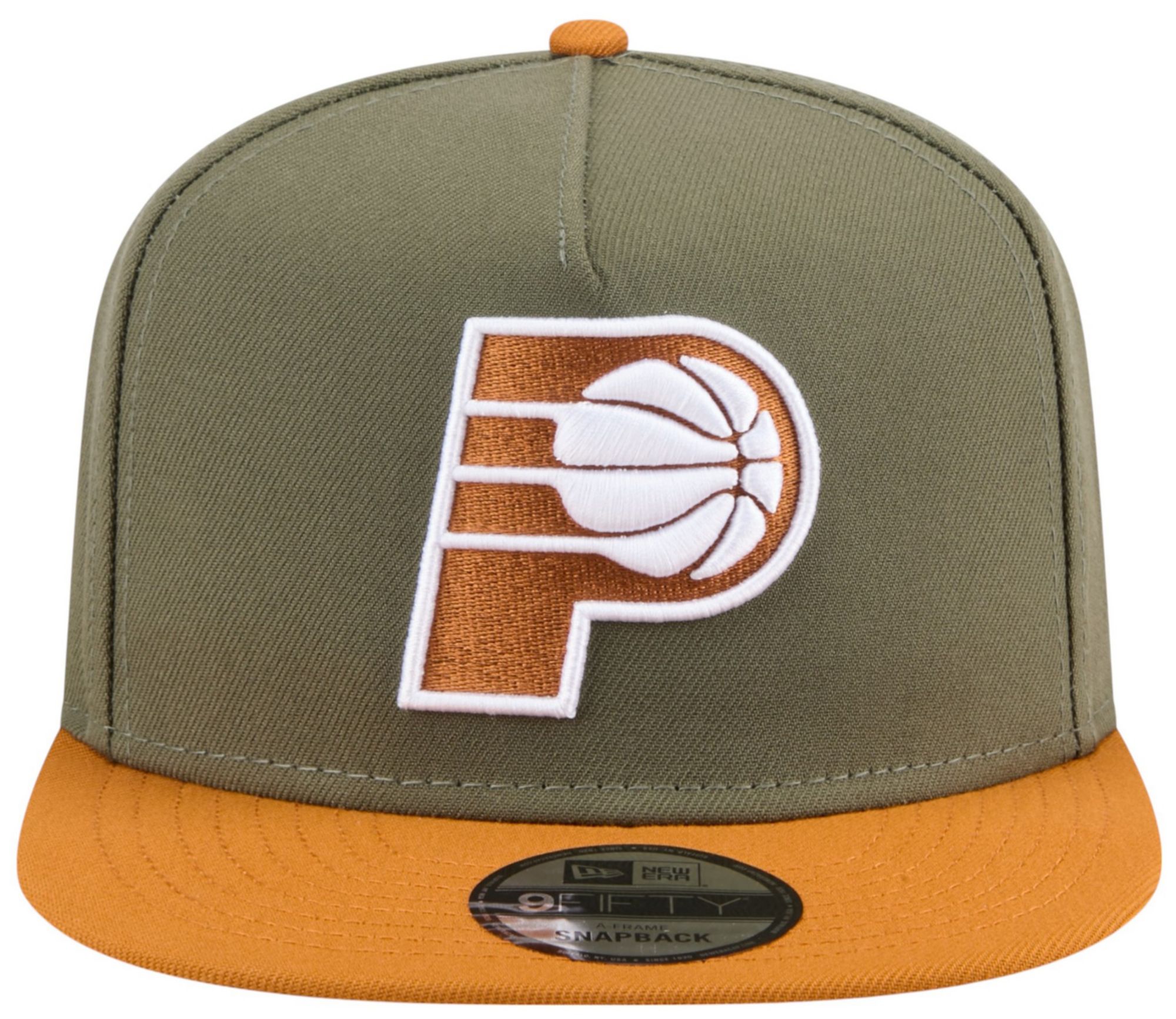 New Era Adult Indiana Pacers Green Two Tone 9Fifty A-Frame Adjustable Hat product image
