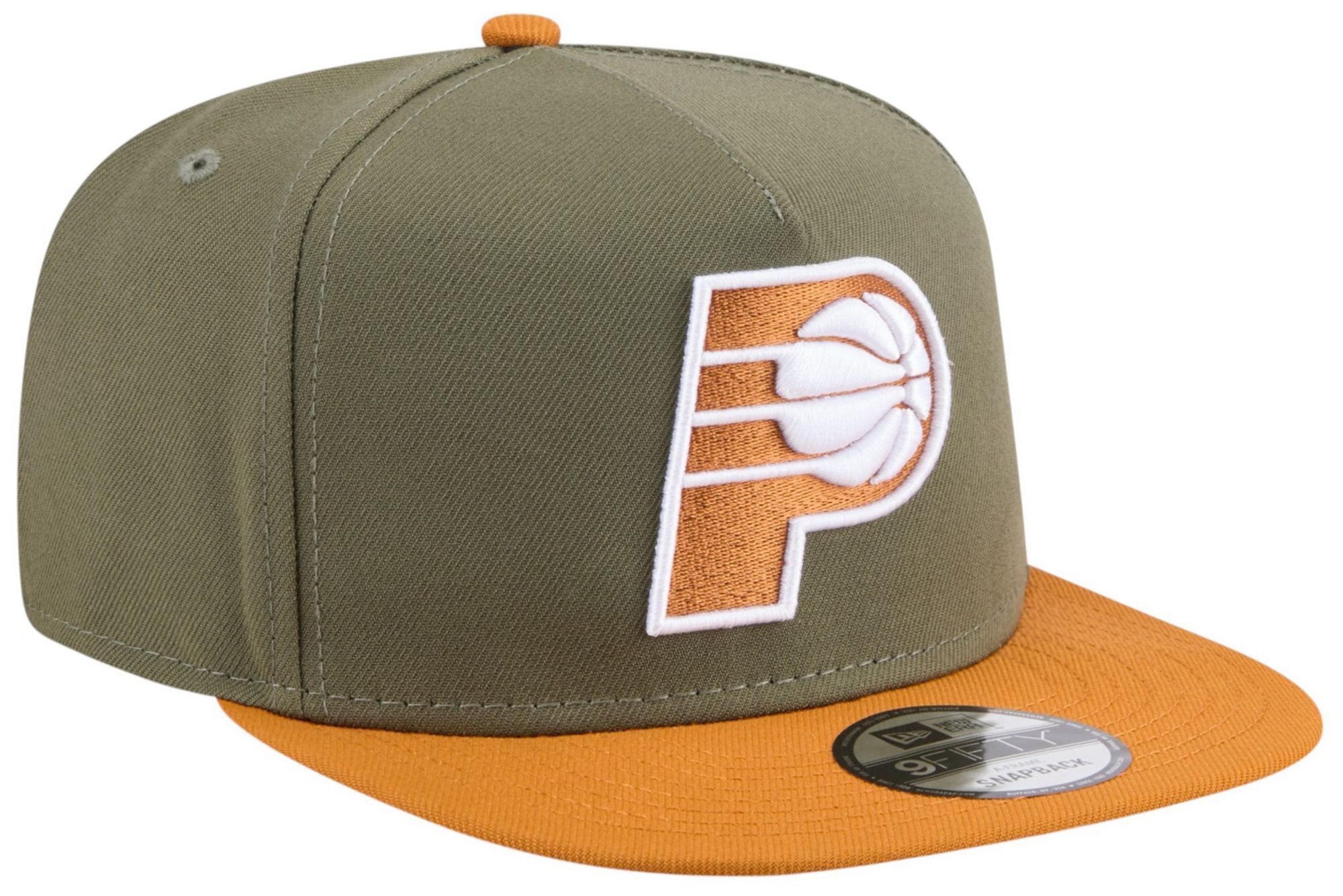 New Era Adult Indiana Pacers Green Two Tone 9Fifty A-Frame Adjustable Hat product image
