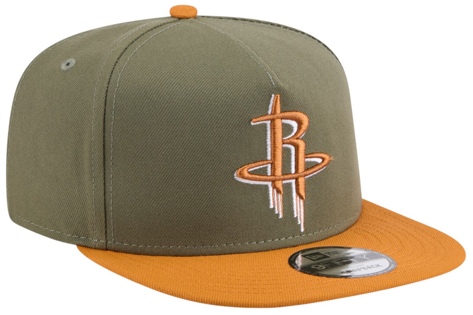 New Era Adult Houston Rockets Green Two Tone 9Fifty A-Frame Adjustable Hat product image