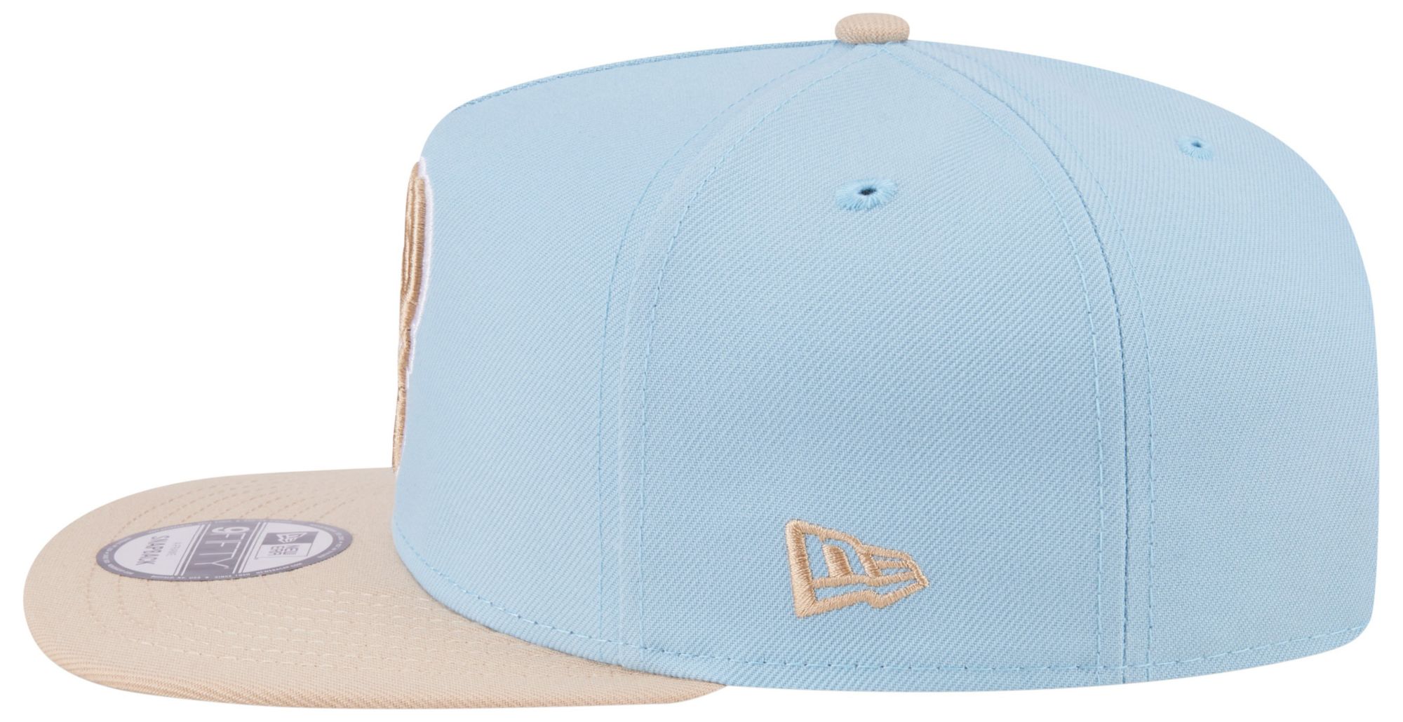 New Era Adult Milwaukee Bucks Blue Two Tone 9Fifty A-Frame Adjustable Hat product image