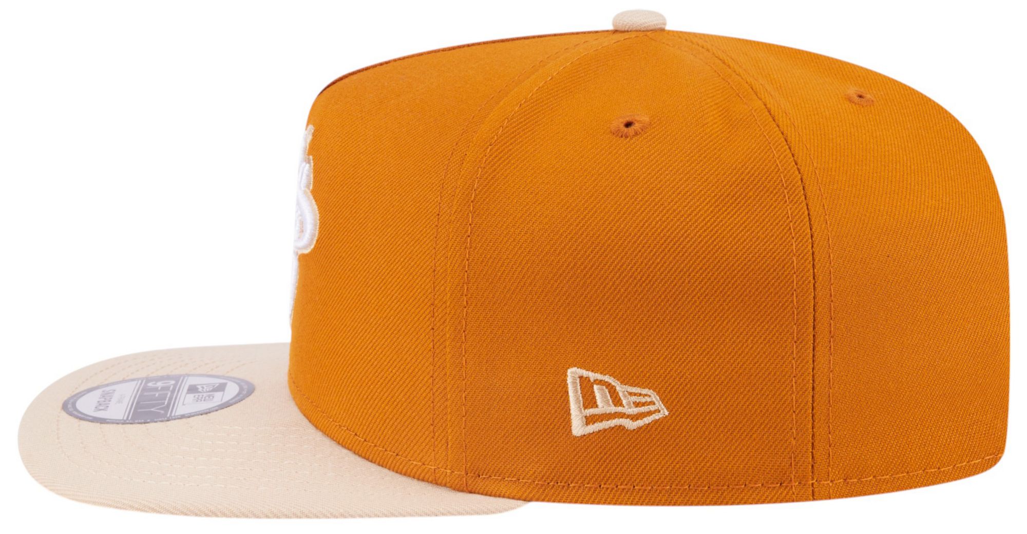 New Era Adult Miami Heat Brown Two Tone 9Fifty A-Frame Adjustable Hat product image