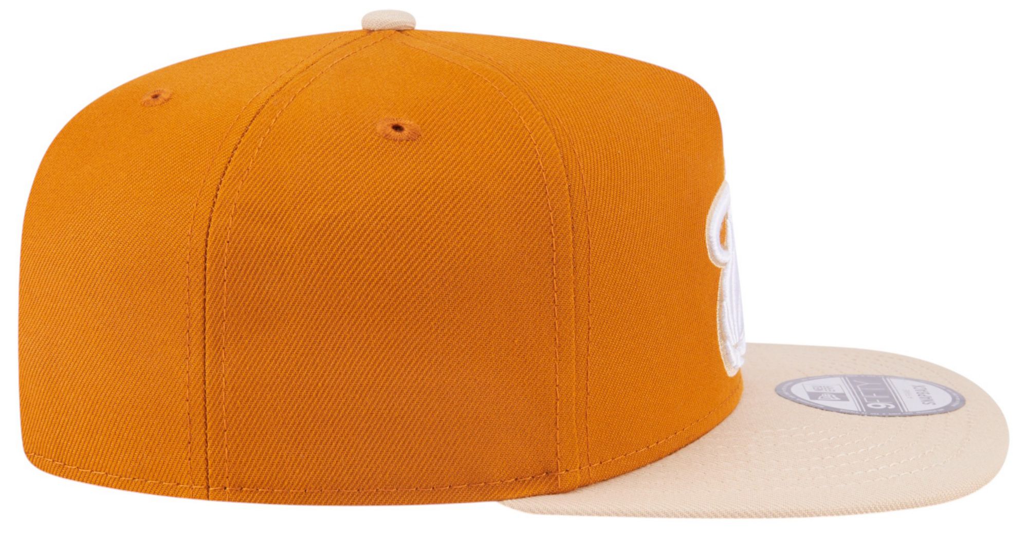 New Era Adult Miami Heat Brown Two Tone 9Fifty A-Frame Adjustable Hat product image