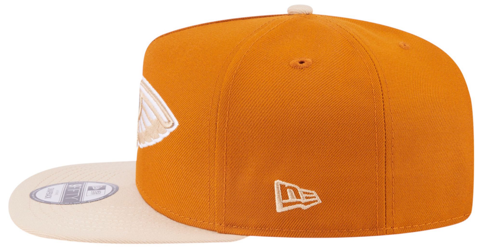 New Era Adult New Orleans Pelicans Brown Two Tone 9Fifty A-Frame Adjustable Hat product image