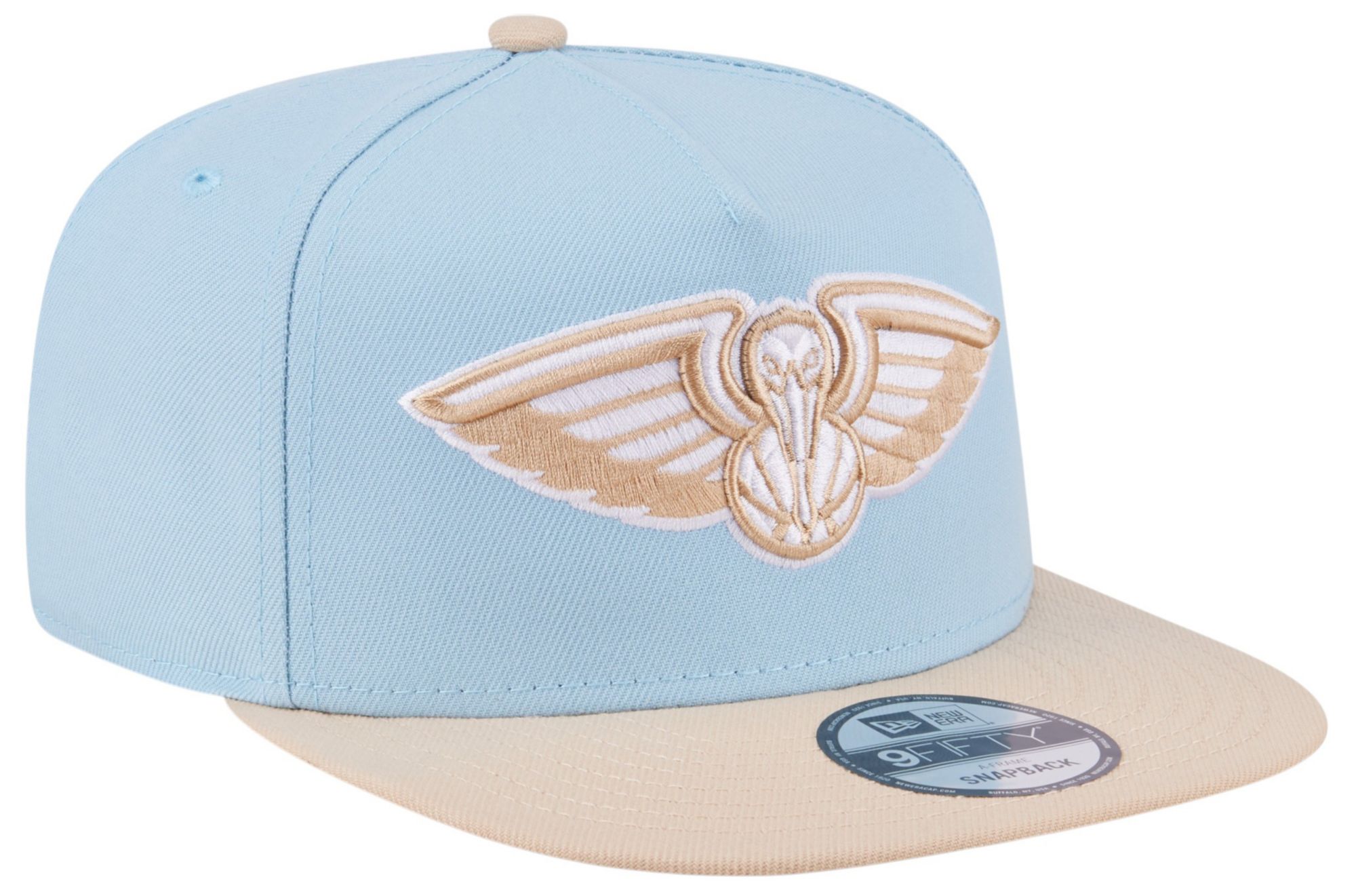 New Era Adult New Orleans Pelicans Blue Two Tone 9Fifty A-Frame Adjustable Hat product image