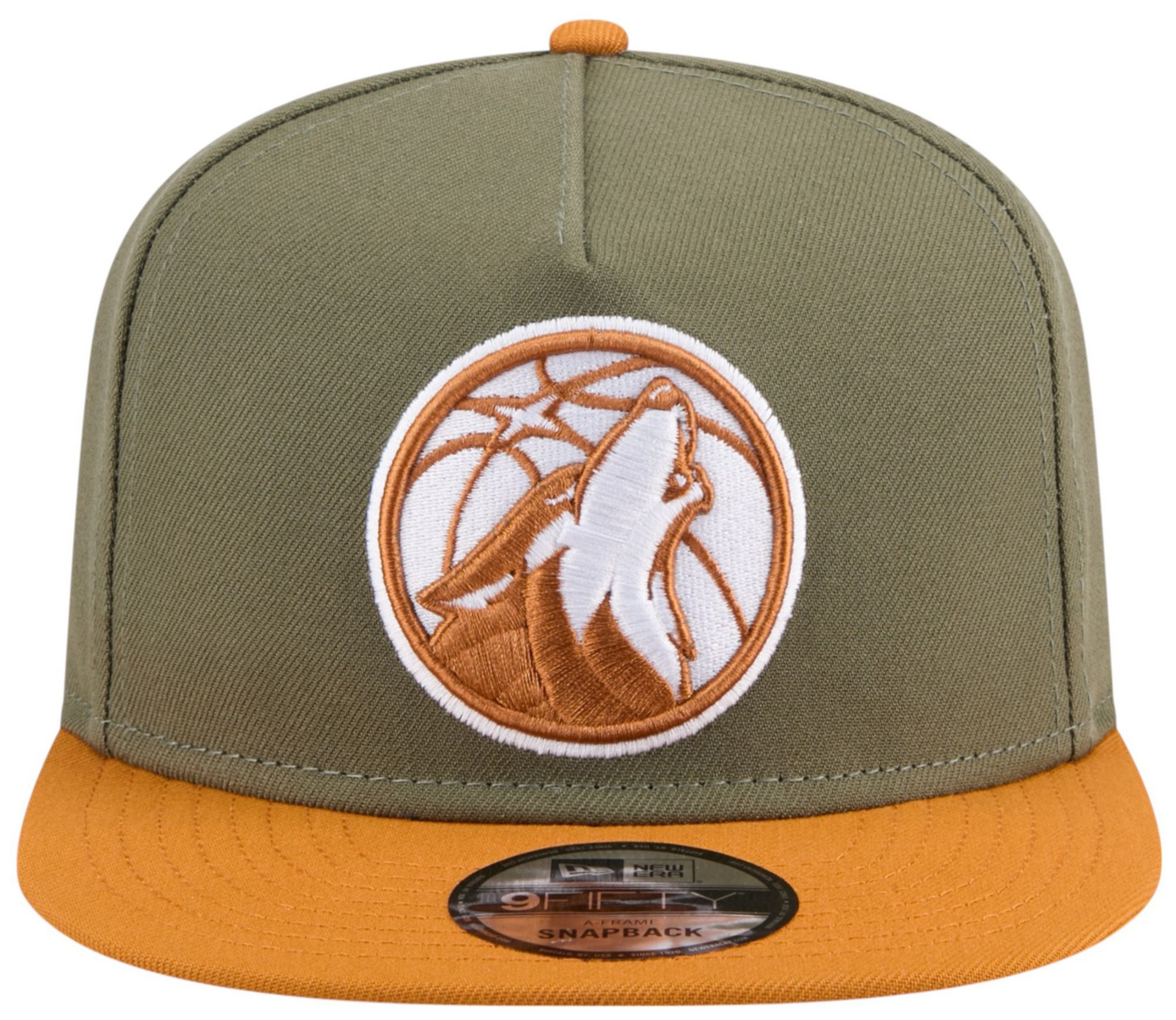 New Era Adult Minnesota Timberwolves Green Two Tone 9Fifty A-Frame Adjustable Hat product image