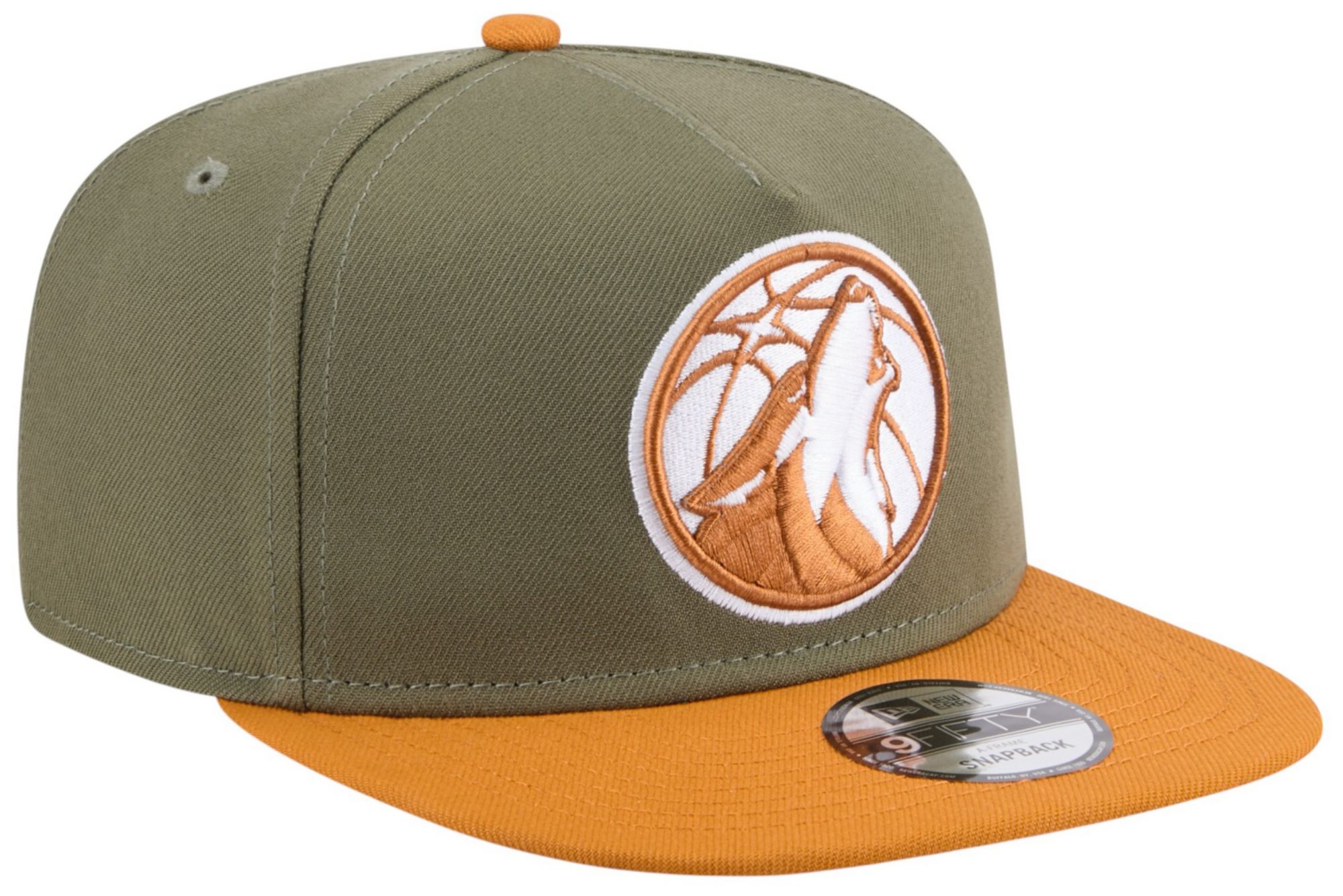 New Era Adult Minnesota Timberwolves Green Two Tone 9Fifty A-Frame Adjustable Hat product image