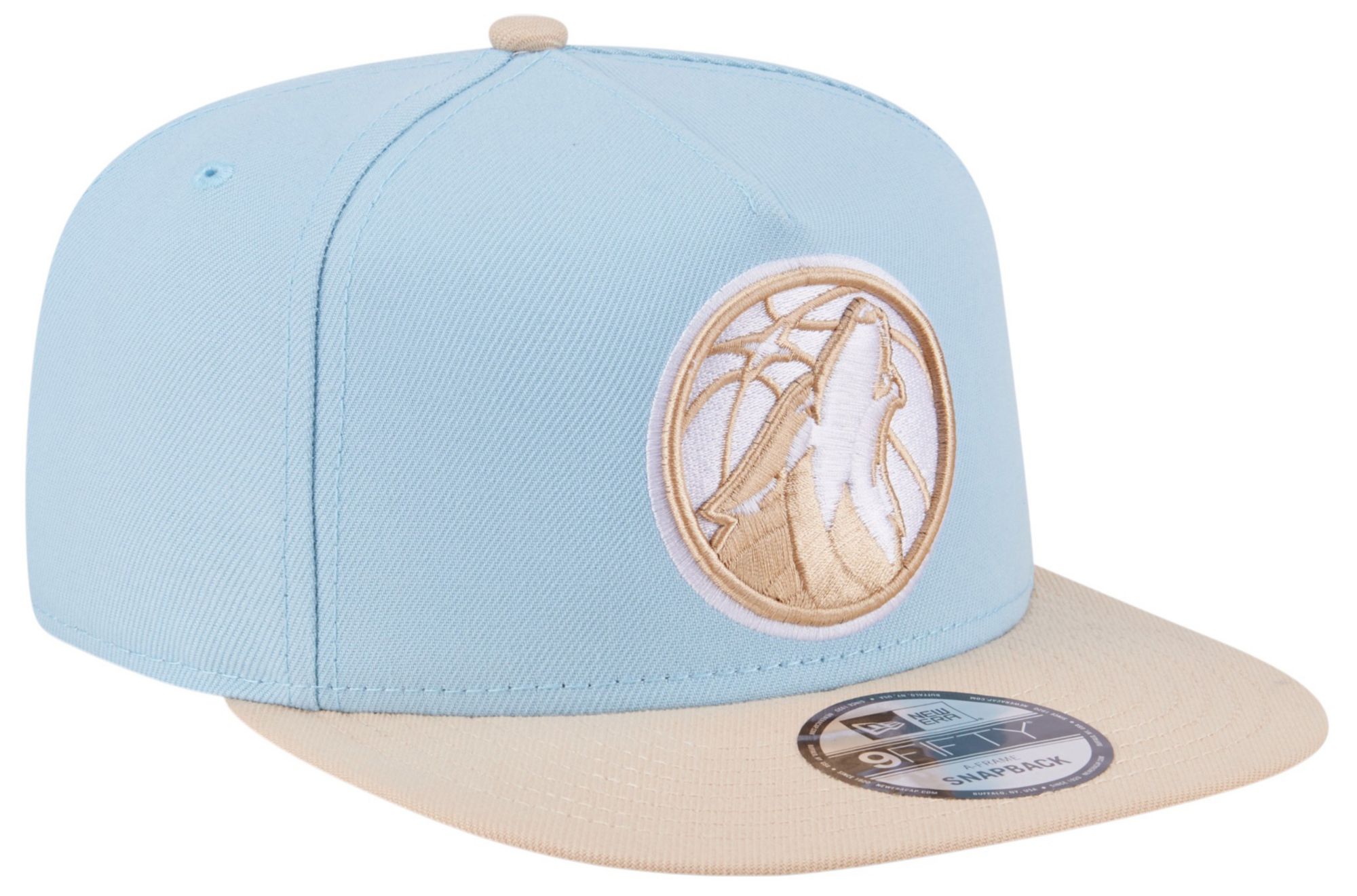 New Era Adult Minnesota Timberwolves Blue Two Tone 9Fifty A-Frame Adjustable Hat product image