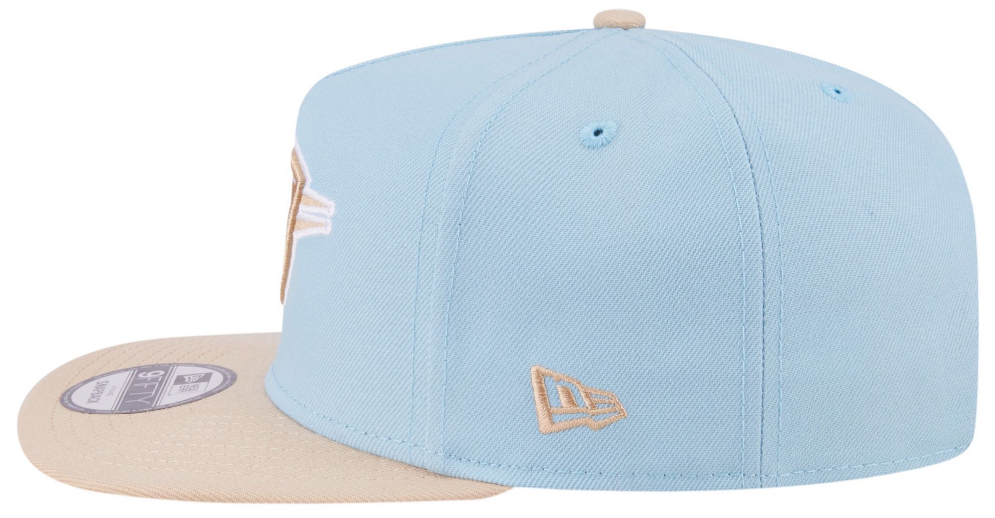 New Era Adult Oklahoma City Thunder Blue Two Tone 9Fifty A-Frame Adjustable Hat product image