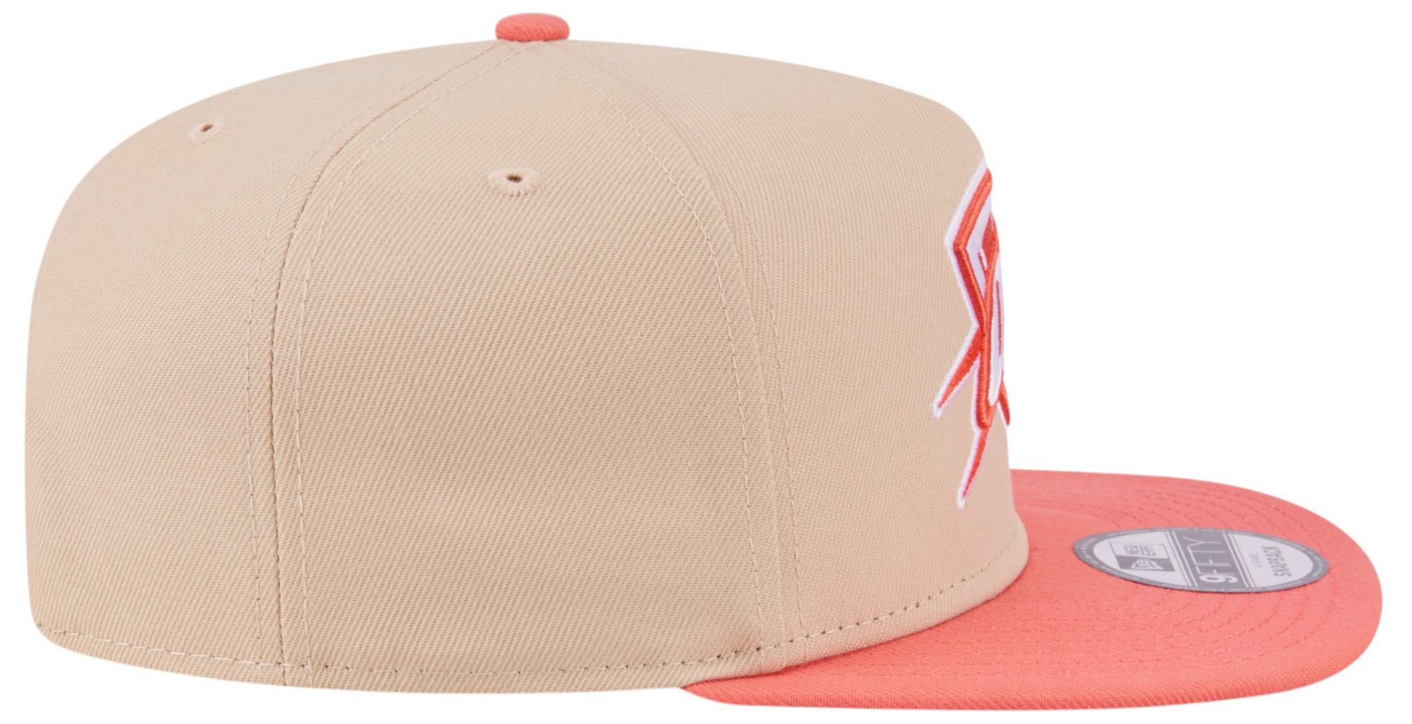 New Era Adult Oklahoma City Thunder Tan Two Tone 9Fifty A-Frame Adjustable Hat product image