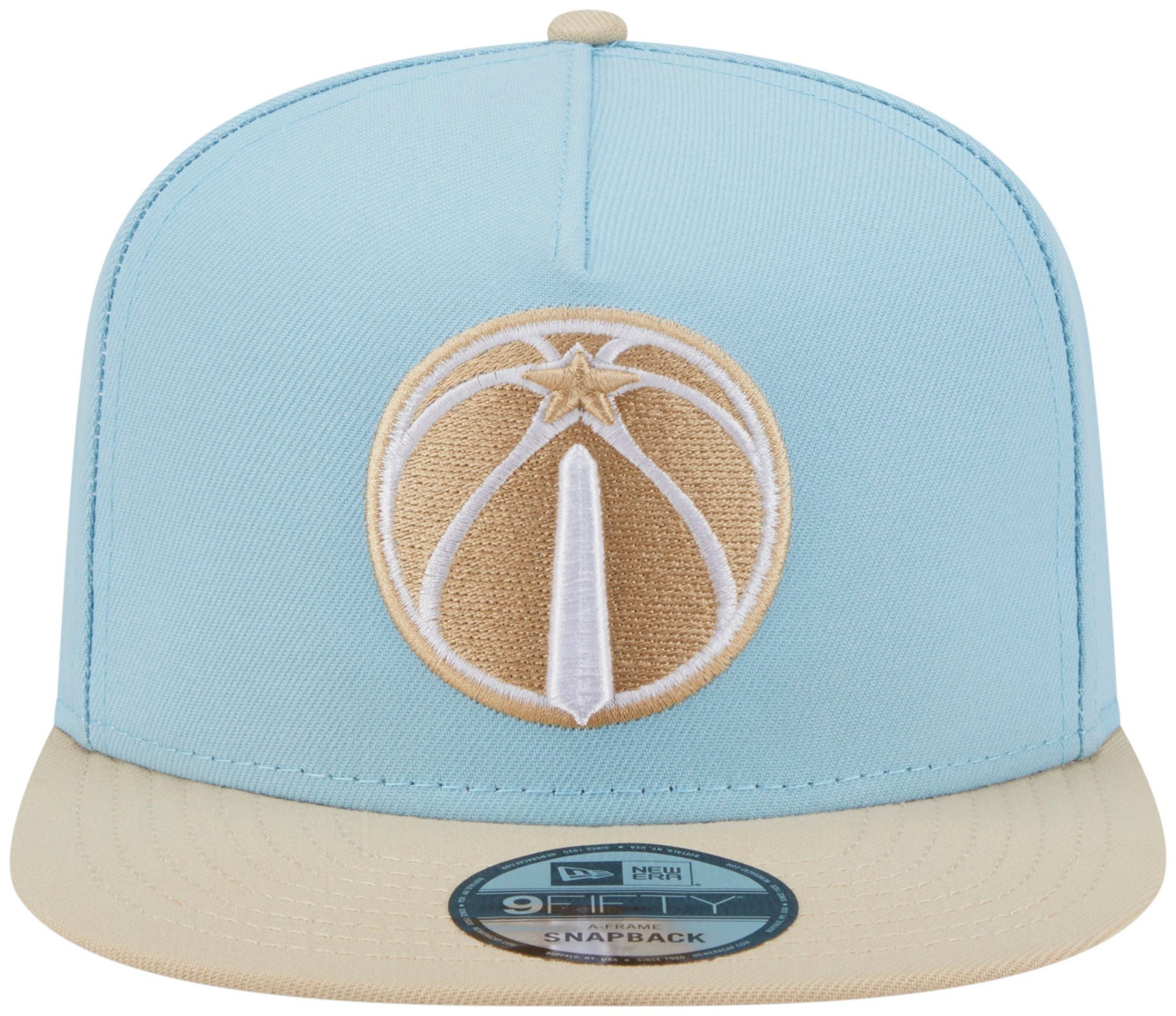New Era Adult Washington Wizards Blue Two Tone 9Fifty A-Frame Adjustable Hat product image