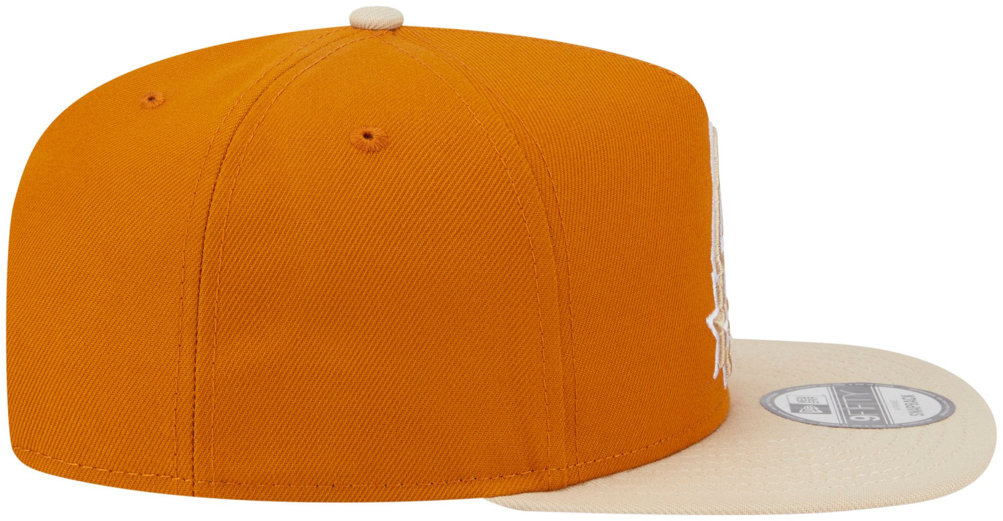 New Era Adult San Antonio Spurs Brown Two Tone 9Fifty A-Frame Adjustable Hat product image