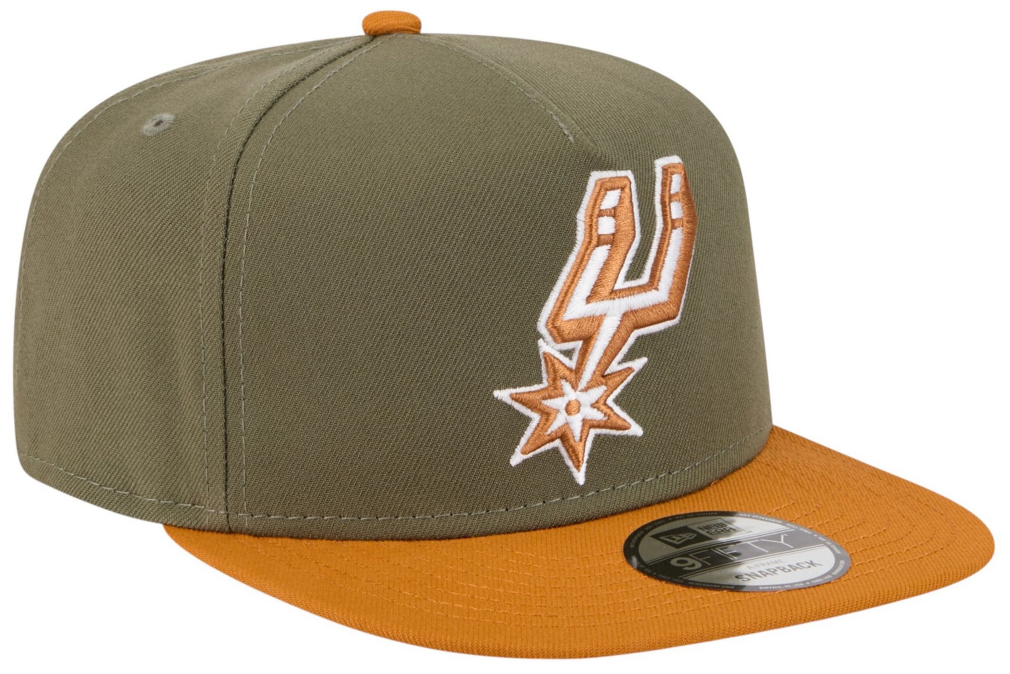 New Era Adult San Antonio Spurs Green Two Tone 9Fifty A-Frame Adjustable Hat product image