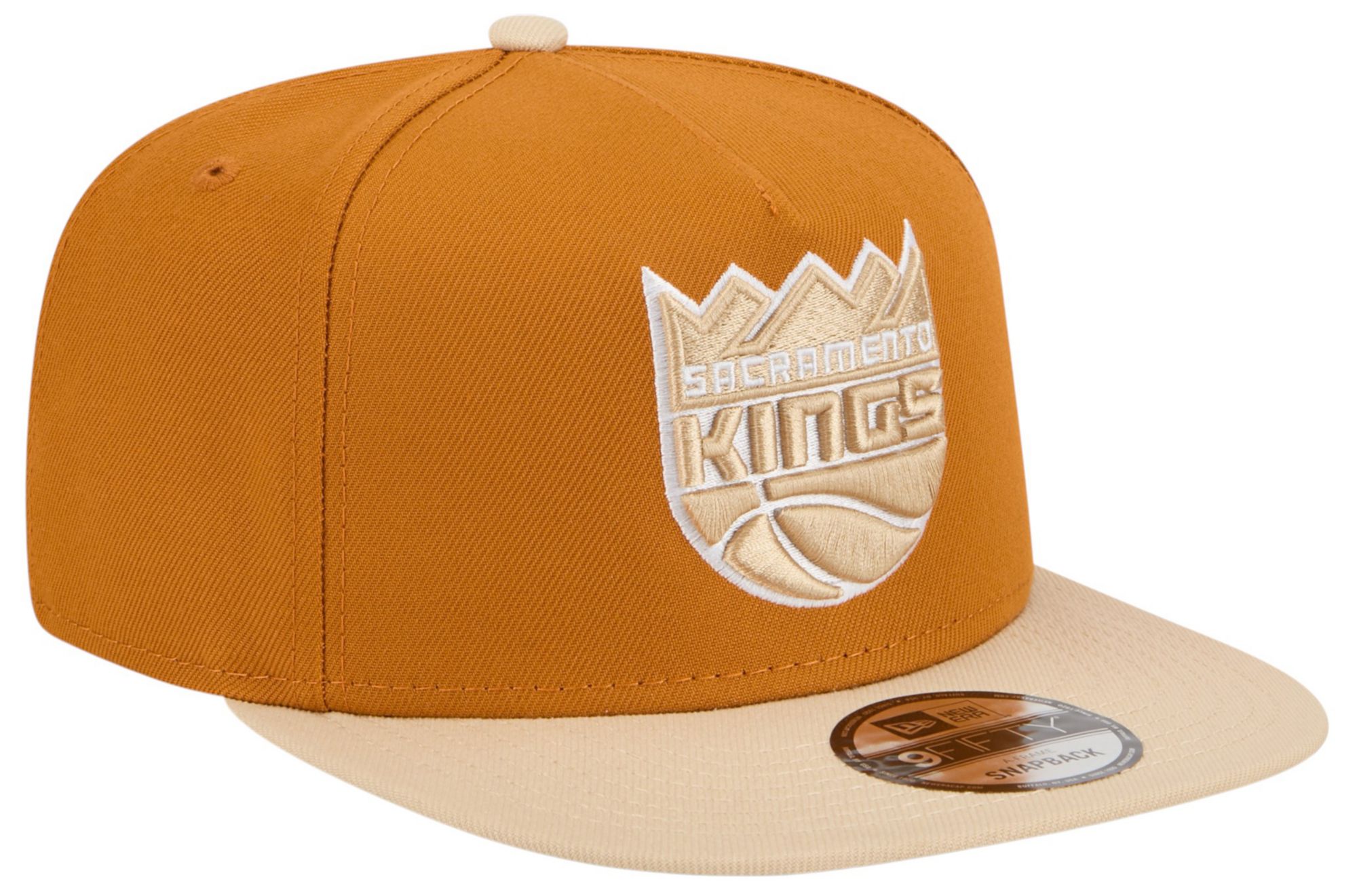 New Era Adult Sacramento Kings Brown Two Tone 9Fifty A-Frame Adjustable Hat product image