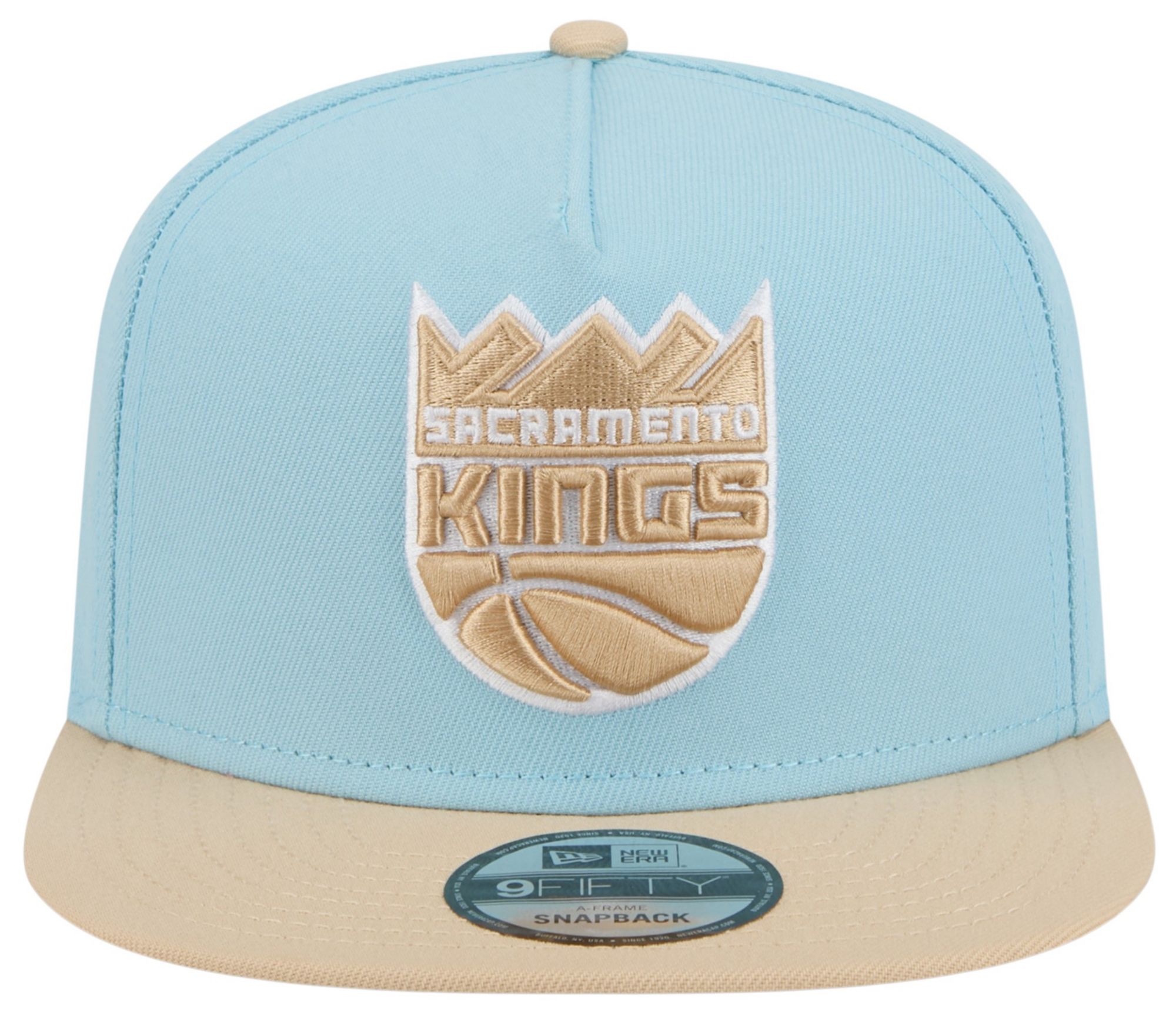 New Era Adult Sacramento Kings Blue Two Tone 9Fifty A-Frame