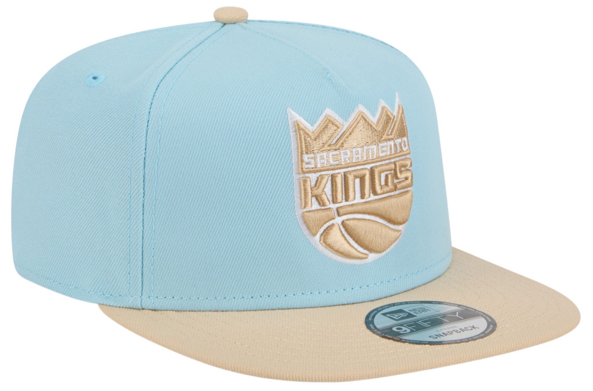 New Era Adult Sacramento Kings Blue Two Tone 9Fifty A-Frame Adjustable Hat product image