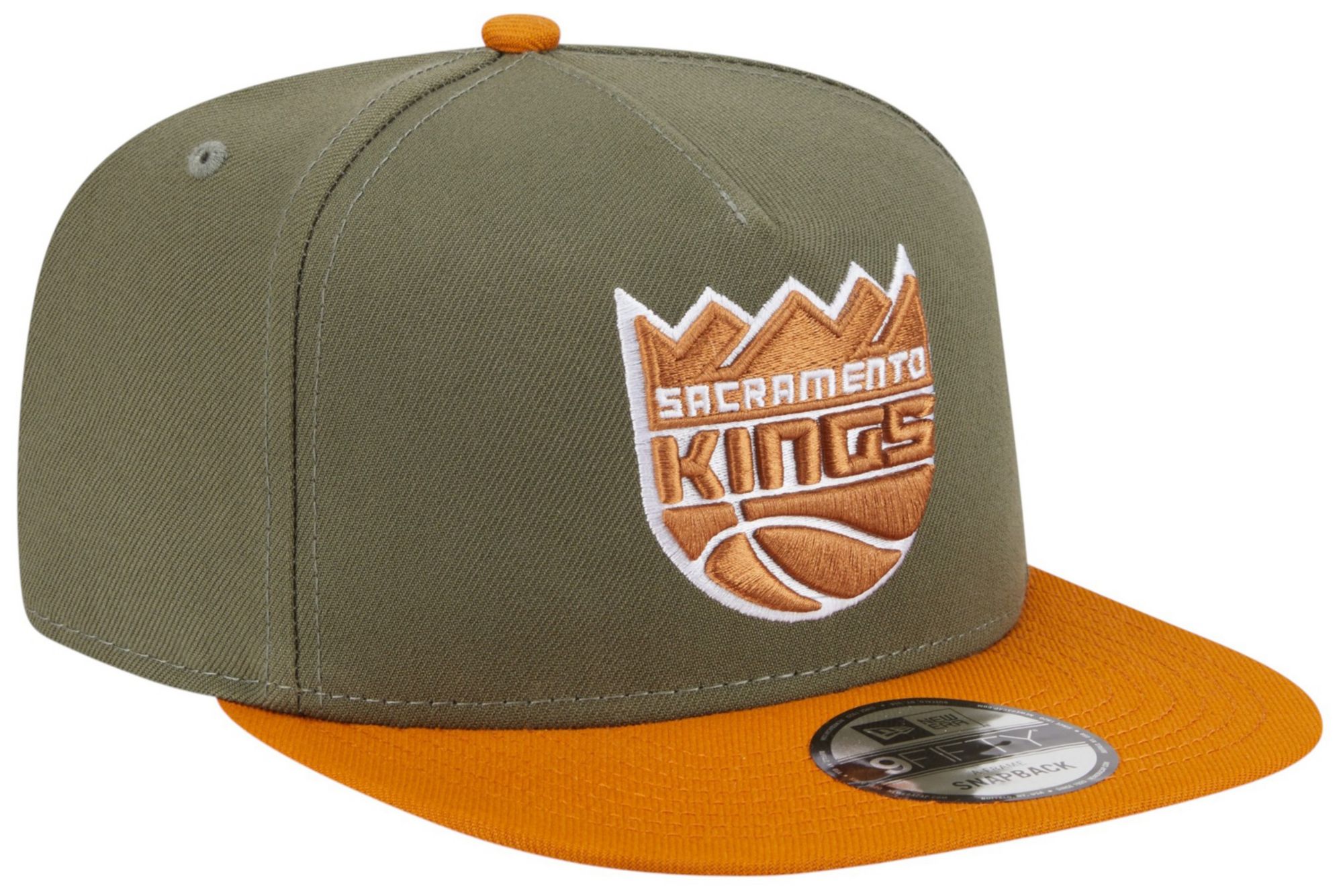 New Era Adult Sacramento Kings Green Two Tone 9Fifty A-Frame Adjustable Hat product image