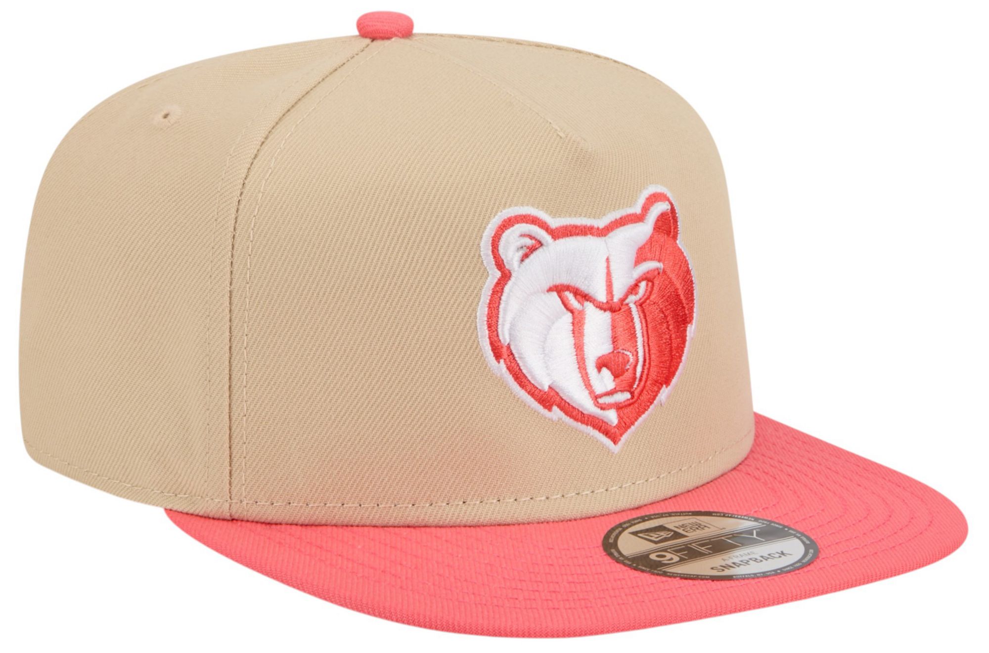 New Era Adult Memphis Grizzlies Tan Two Tone 9Fifty A-Frame Adjustable Hat product image