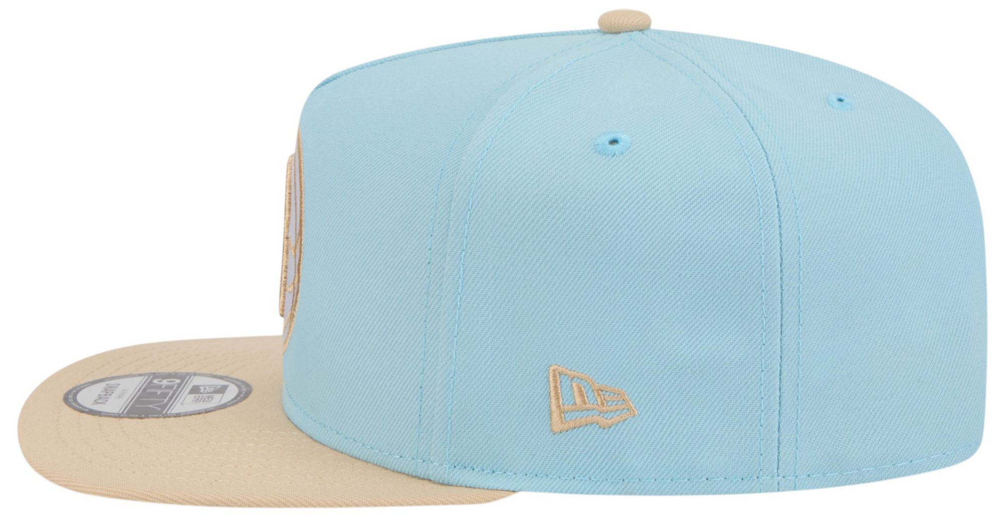 New Era Adult Brooklyn Nets Blue Two Tone 9Fifty A-Frame Adjustable Hat product image