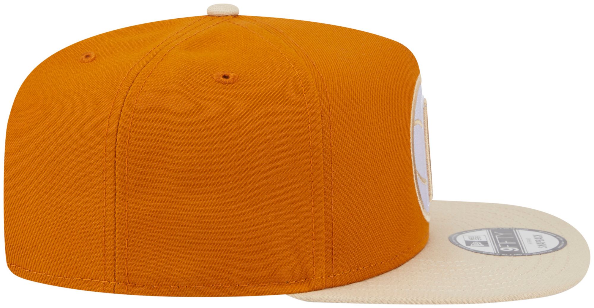 New Era Adult Brooklyn Nets Brown Two Tone 9Fifty A-Frame Adjustable Hat product image