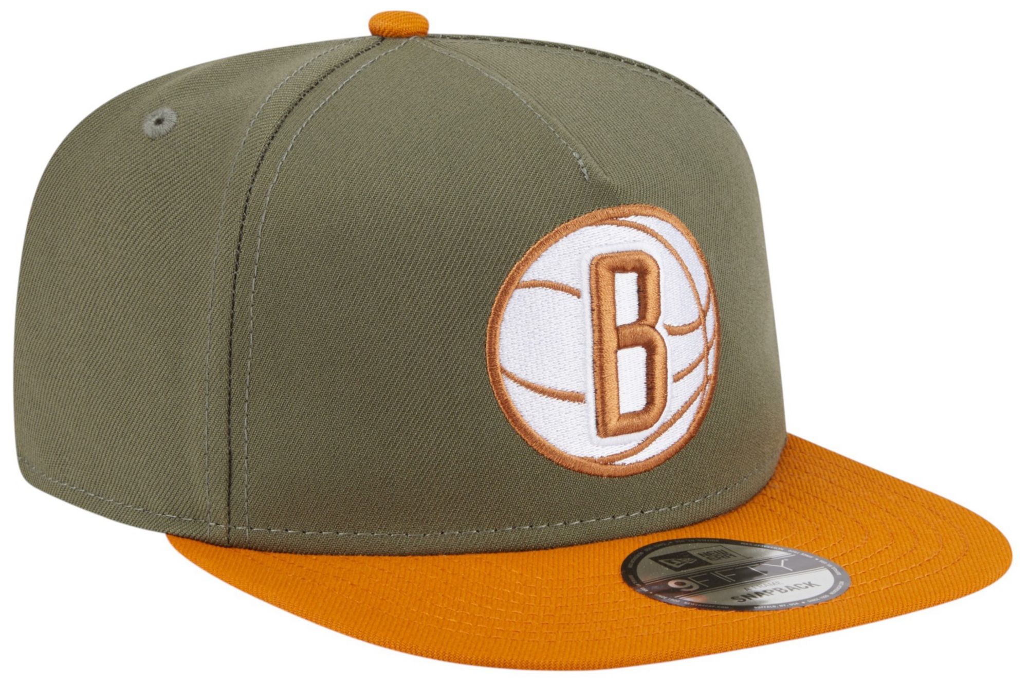 New Era Adult Brooklyn Nets Green Two Tone 9Fifty A-Frame Adjustable Hat product image