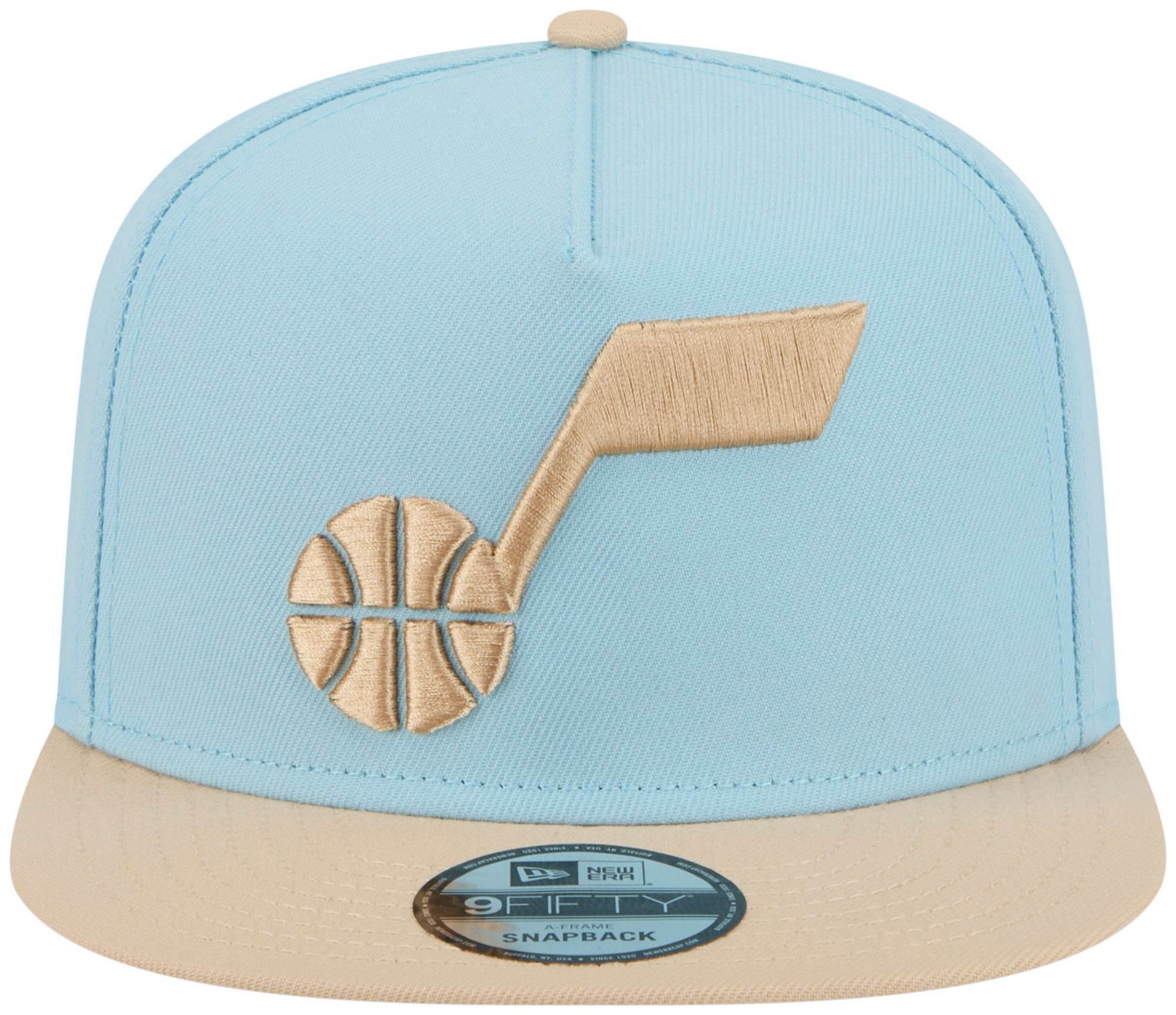 New Era Adult Utah Jazz Blue Two Tone 9Fifty Adjustable Hat product image