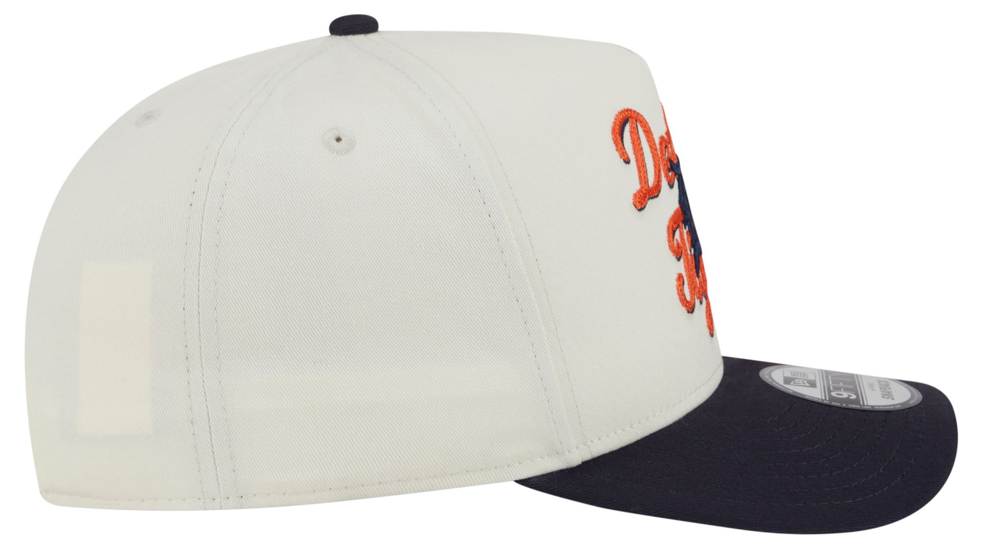 New Era Adult Detroit Tigers White Chainstitch 9Fifty A-Frame Adjustable Hat product image
