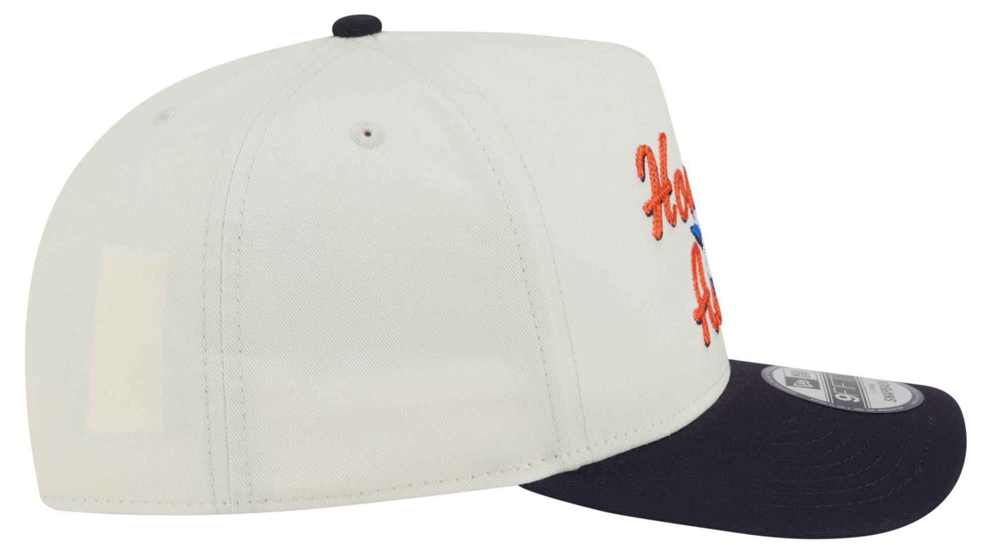 New Era Adult Houston Astros White Chainstitch 9Fifty A-Frame Adjustable Hat product image