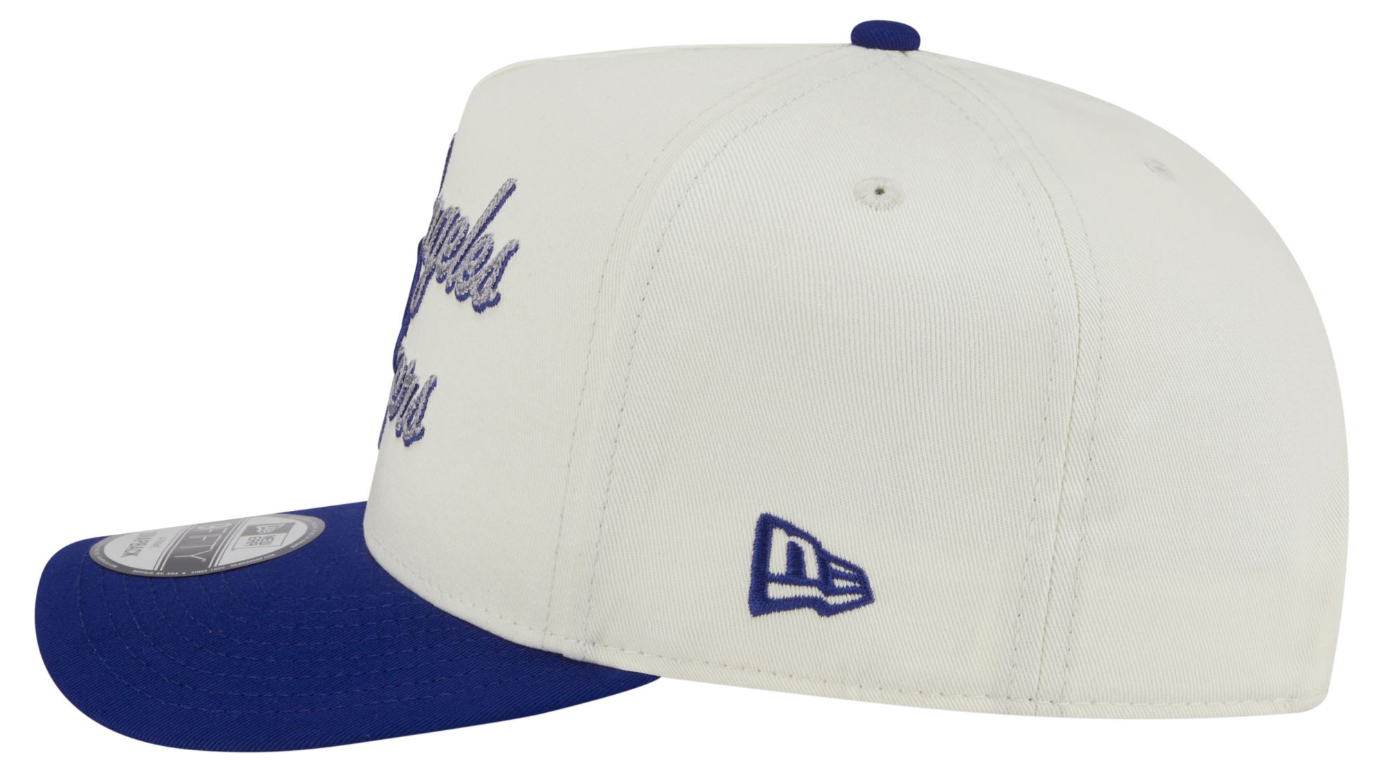 New Era Adult Los Angeles Dodgers White Chainstitch 9Fifty A-Frame Adjustable Hat product image