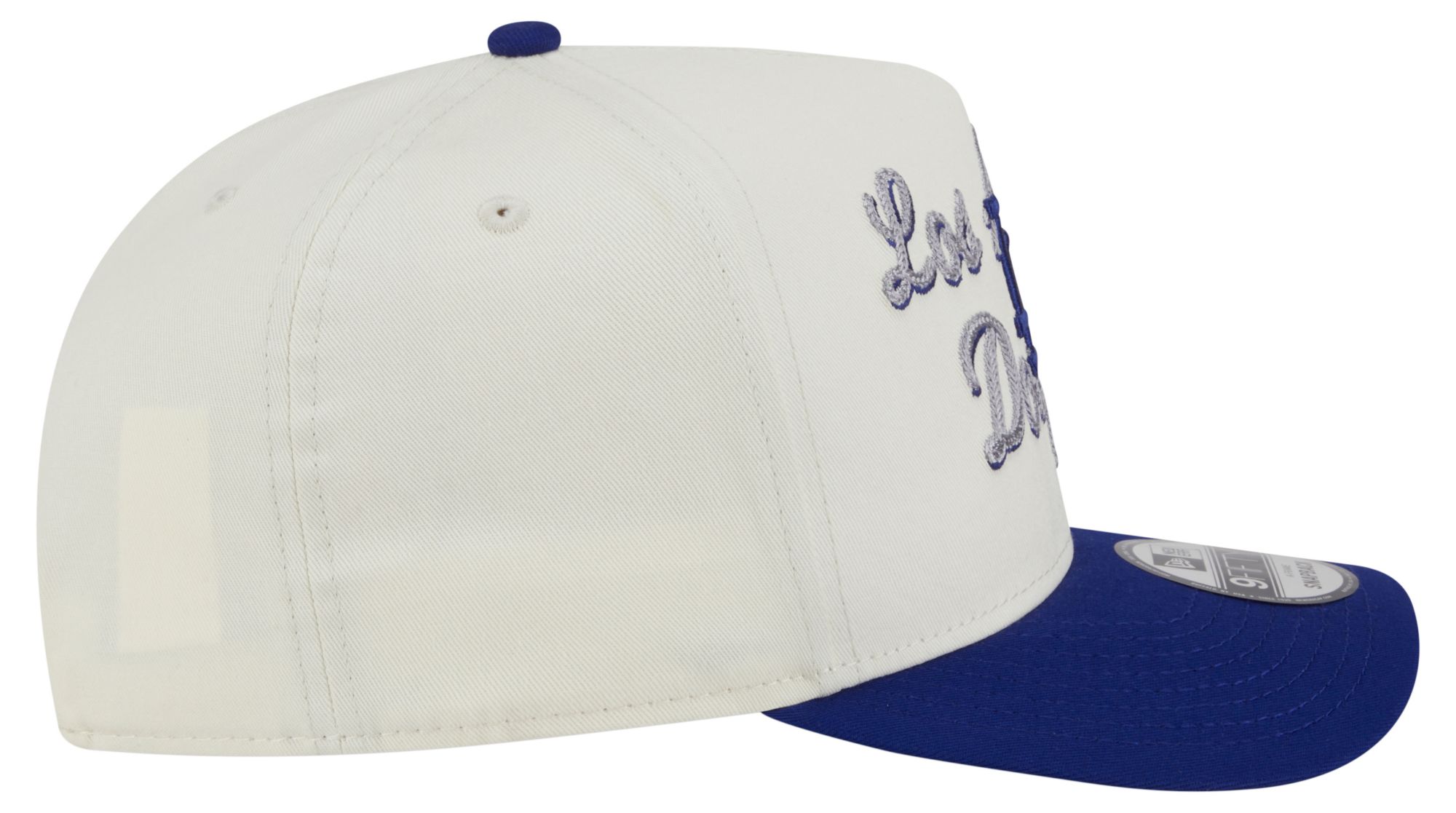 New Era Adult Los Angeles Dodgers White Chainstitch 9Fifty A-Frame Adjustable Hat product image