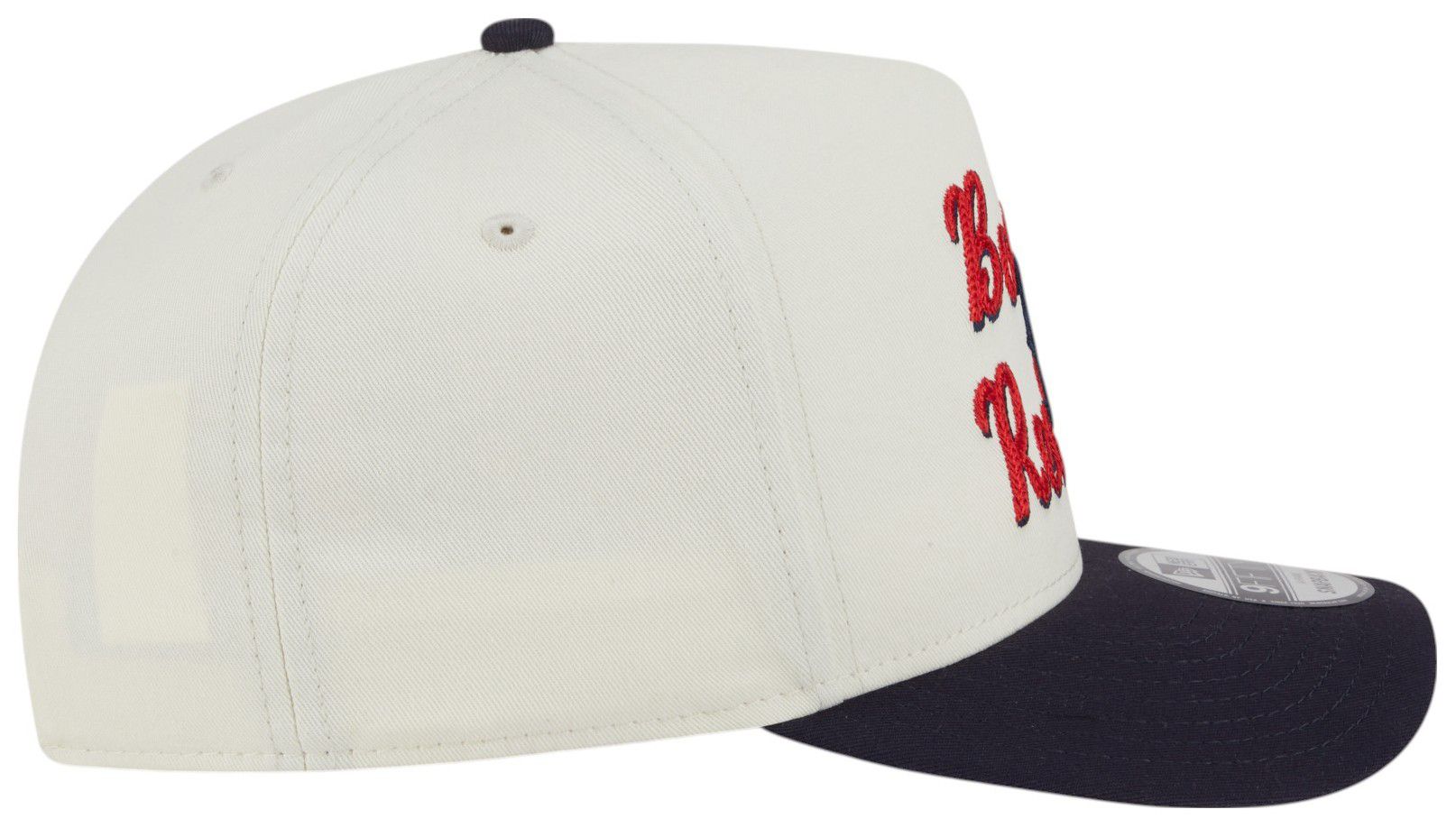 New Era Adult Boston Red Sox White Chainstitch 9Fifty A-Frame Adjustable Hat product image