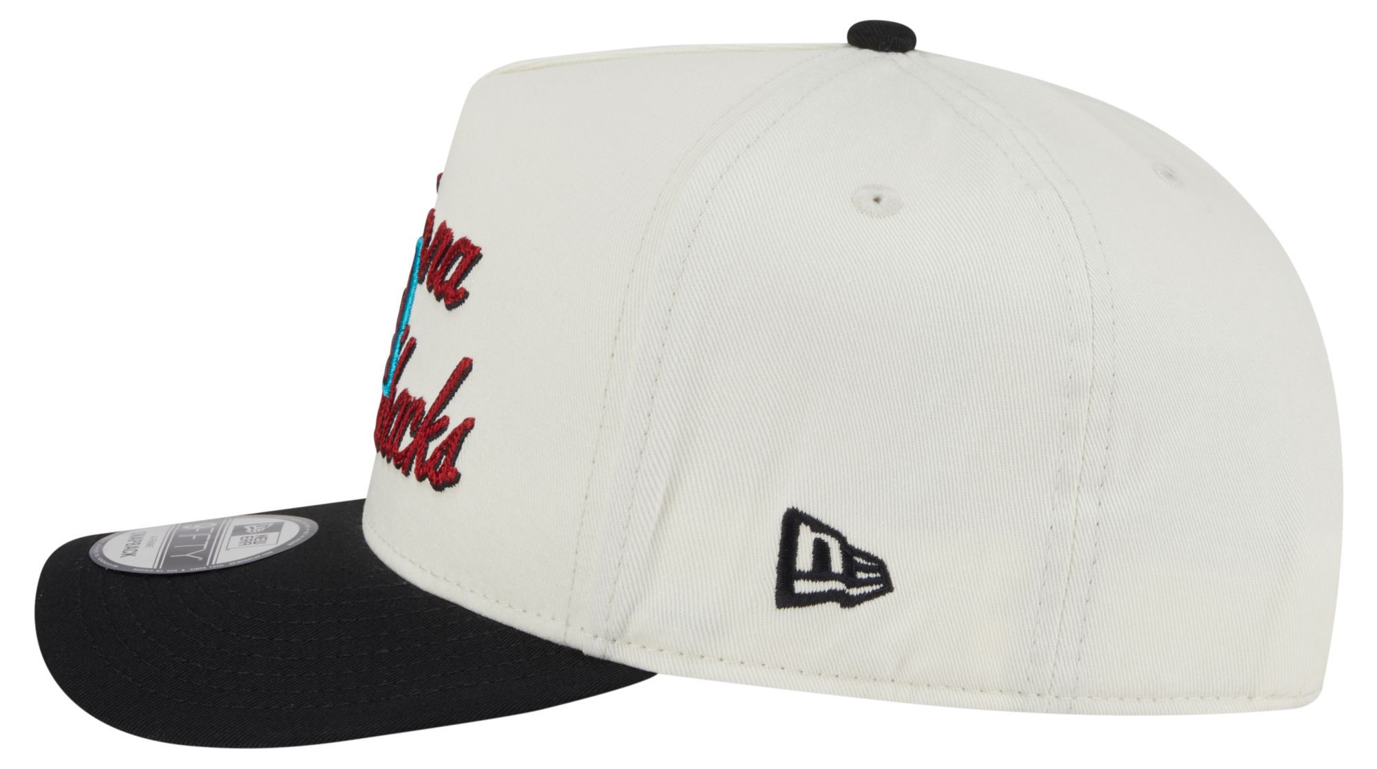 New Era Adult Arizona Diamondbacks White Chainstitch 9Fifty A-Frame Adjustable Hat product image