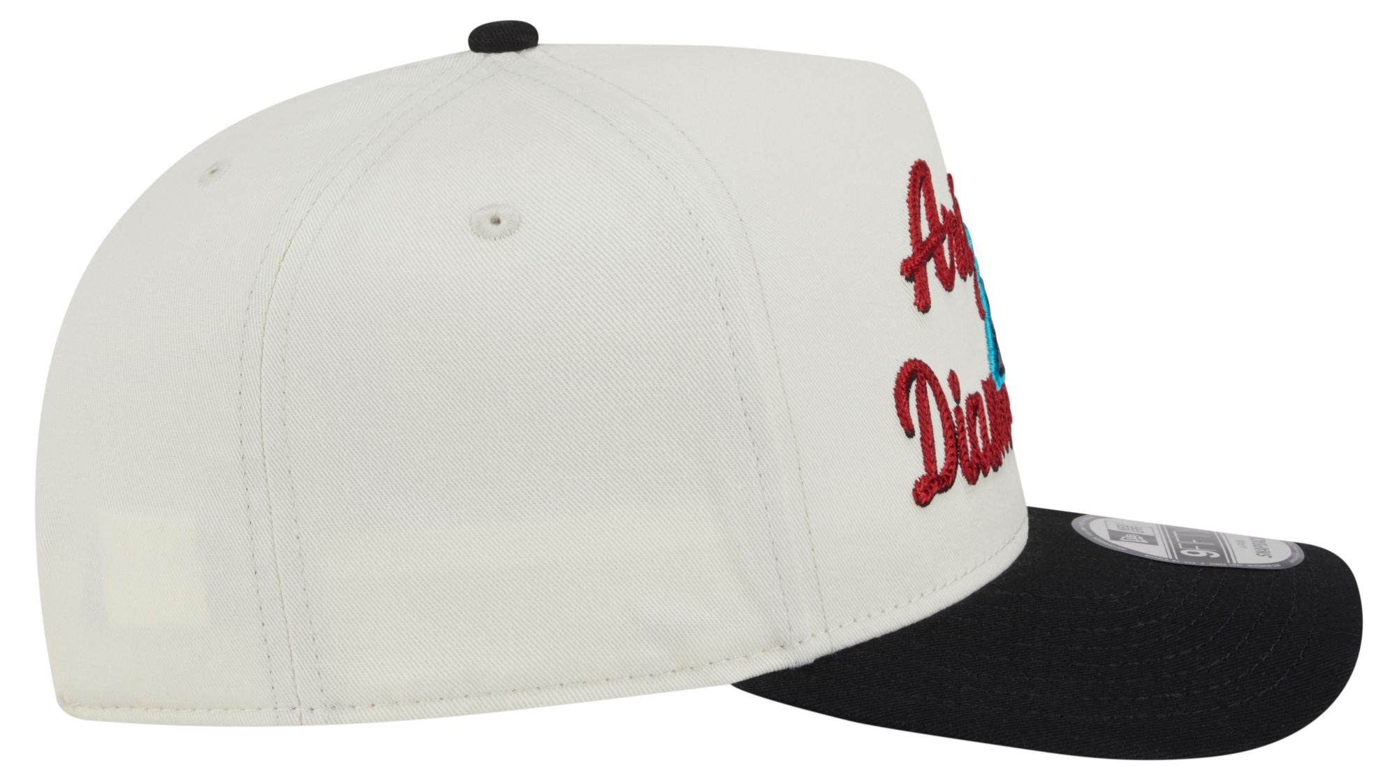 New Era Adult Arizona Diamondbacks White Chainstitch 9Fifty A-Frame Adjustable Hat product image