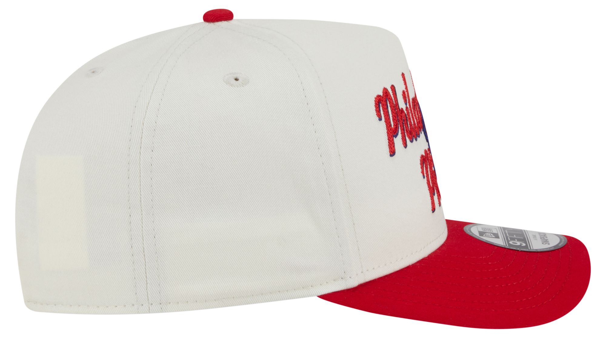 New Era Adult Philadelphia Phillies White Chainstitch 9Fifty A-Frame Adjustable Hat product image