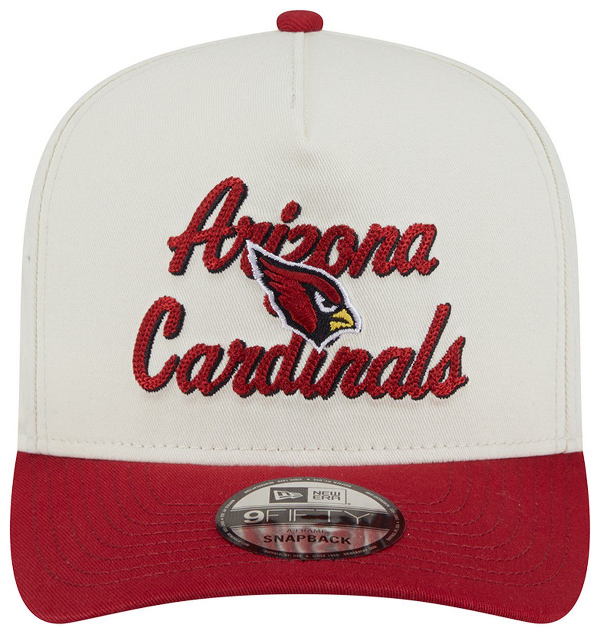 New Era Adult Arizona Cardinals Chain Stitch Red 9fifty Adjustable Hat product image